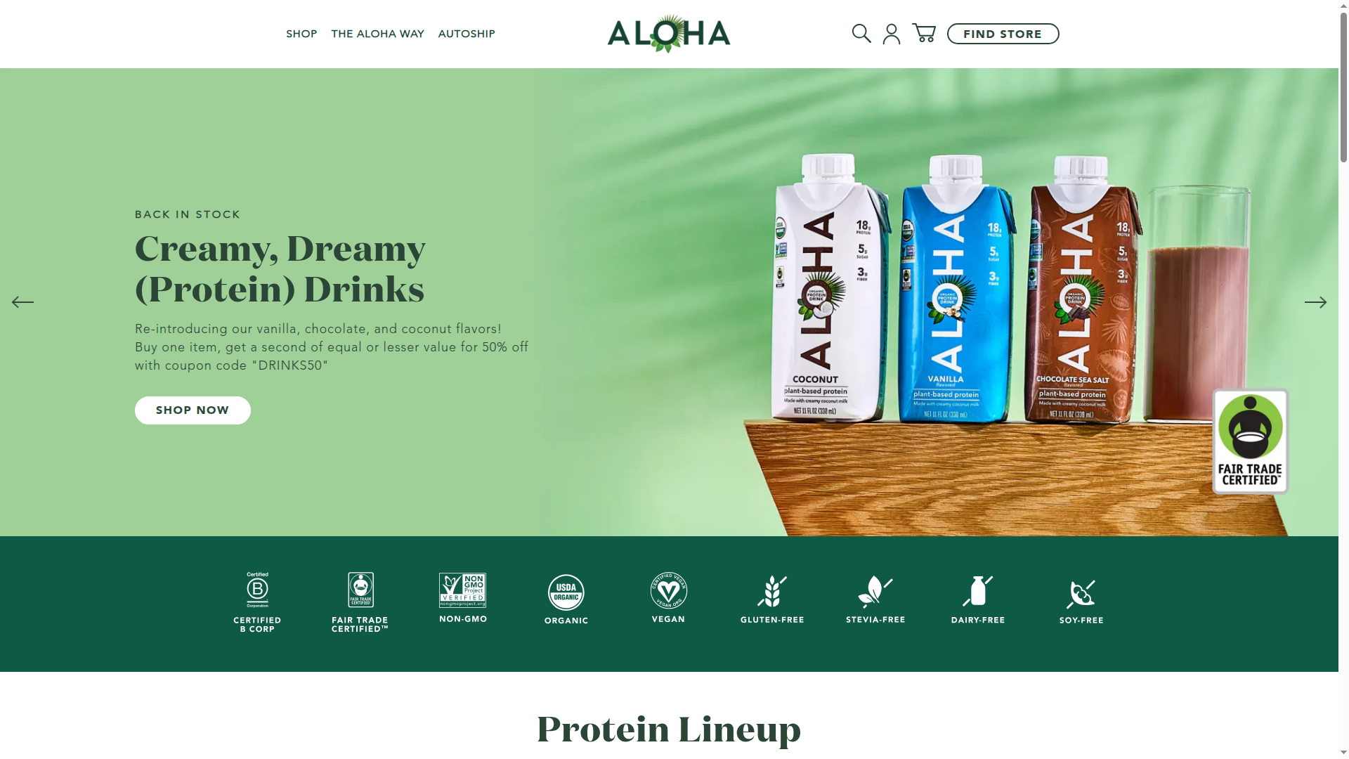 aloha.com website