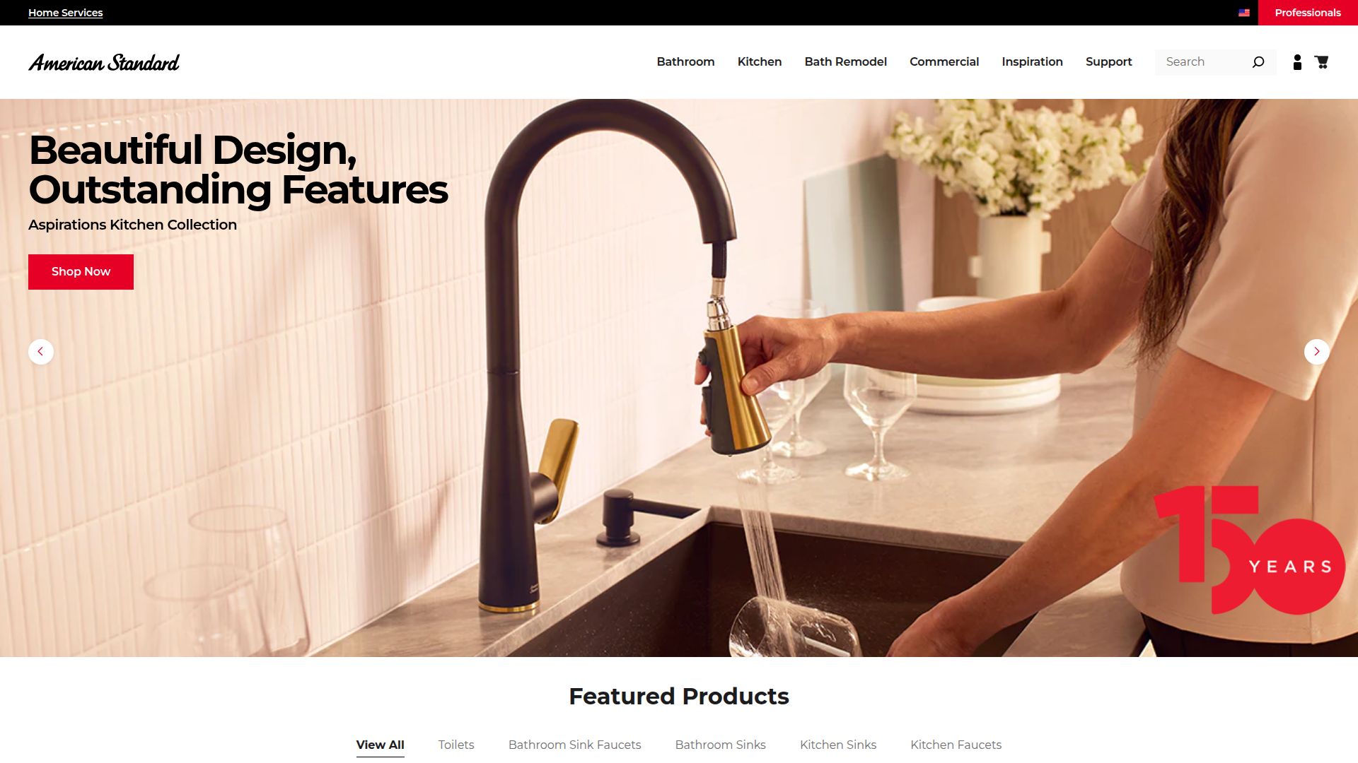 American Standard website