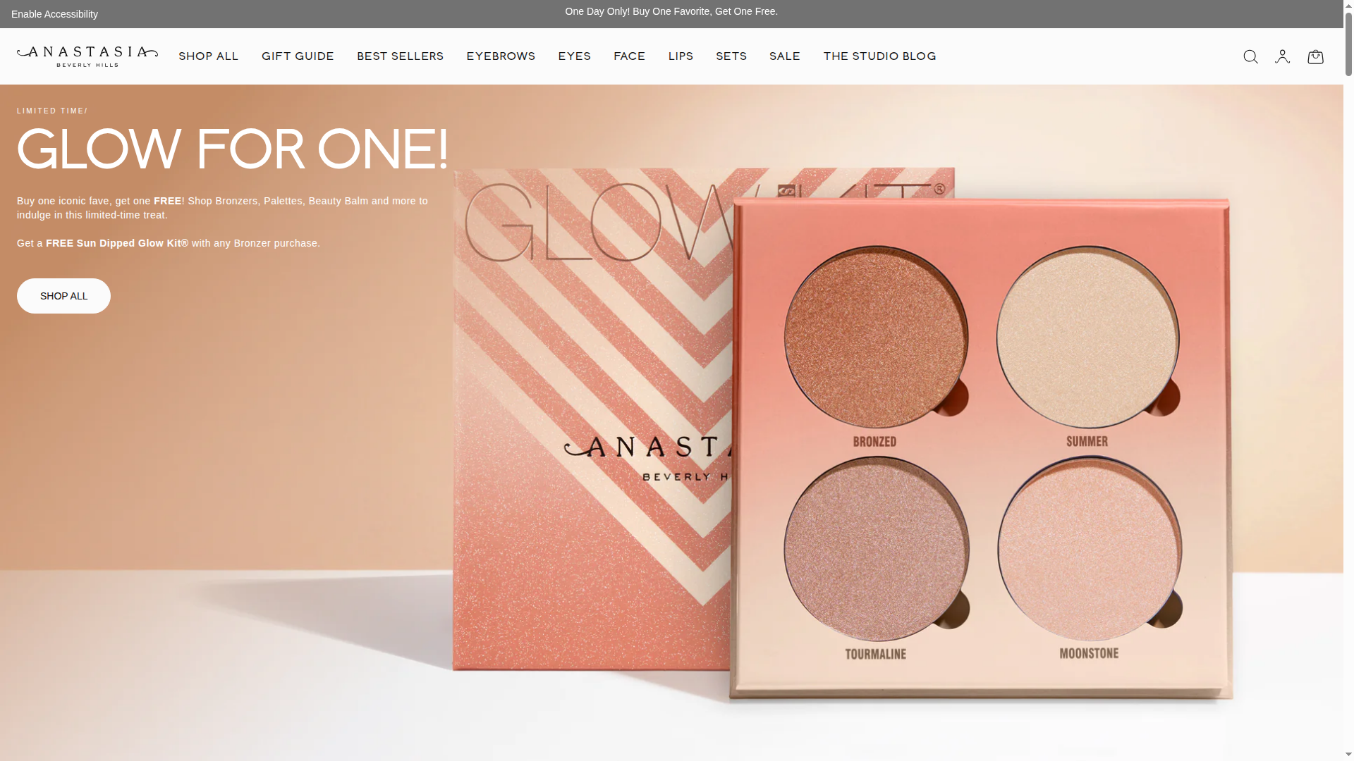 Anastasia Beverly Hills website