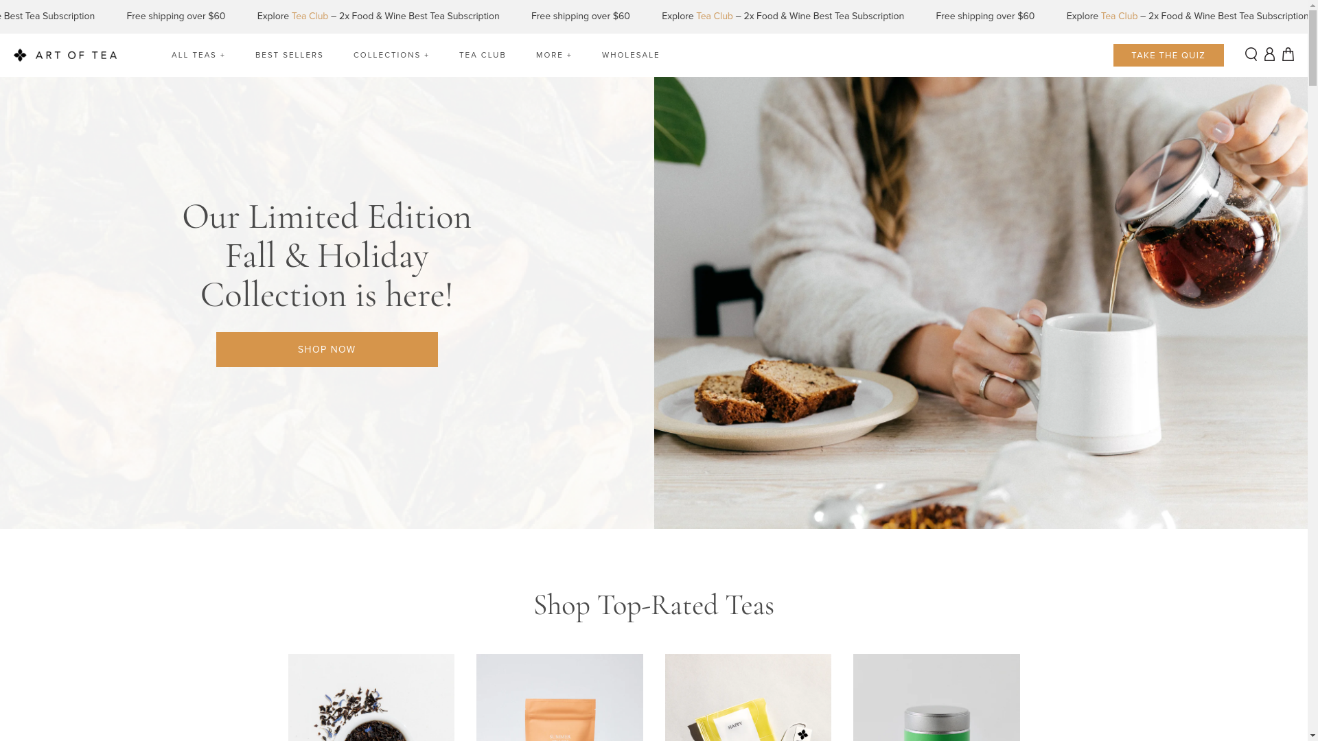 Art of Tea website