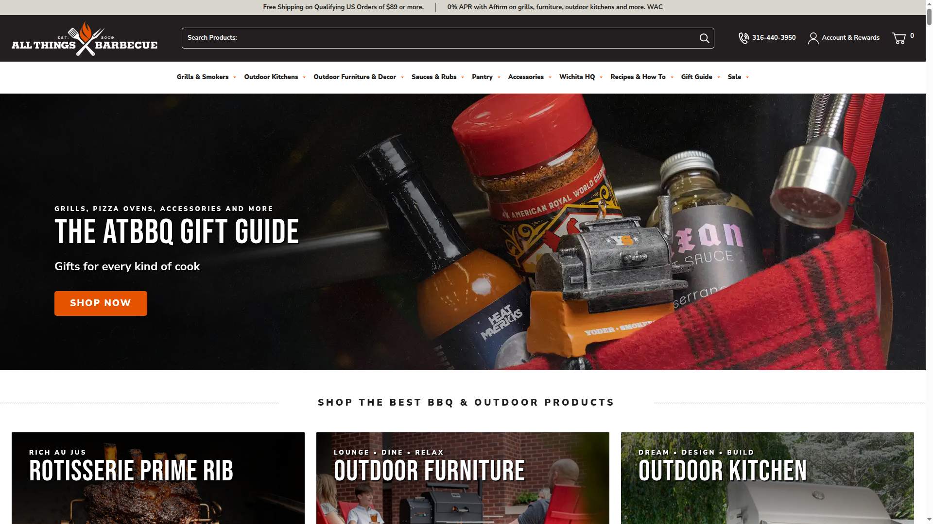 All Things Barbecue website