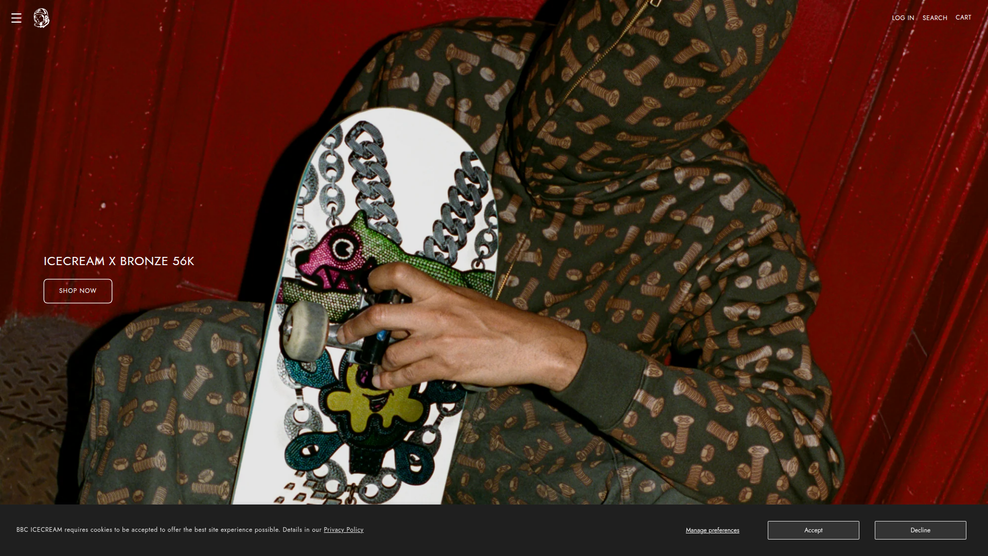 Billionaire Boys Club website