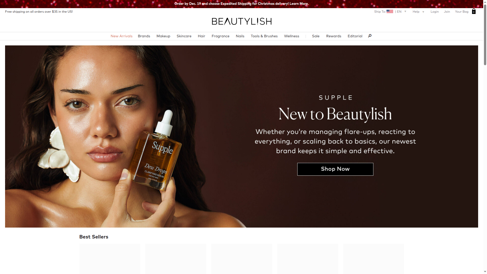 Beautylish, Inc. website