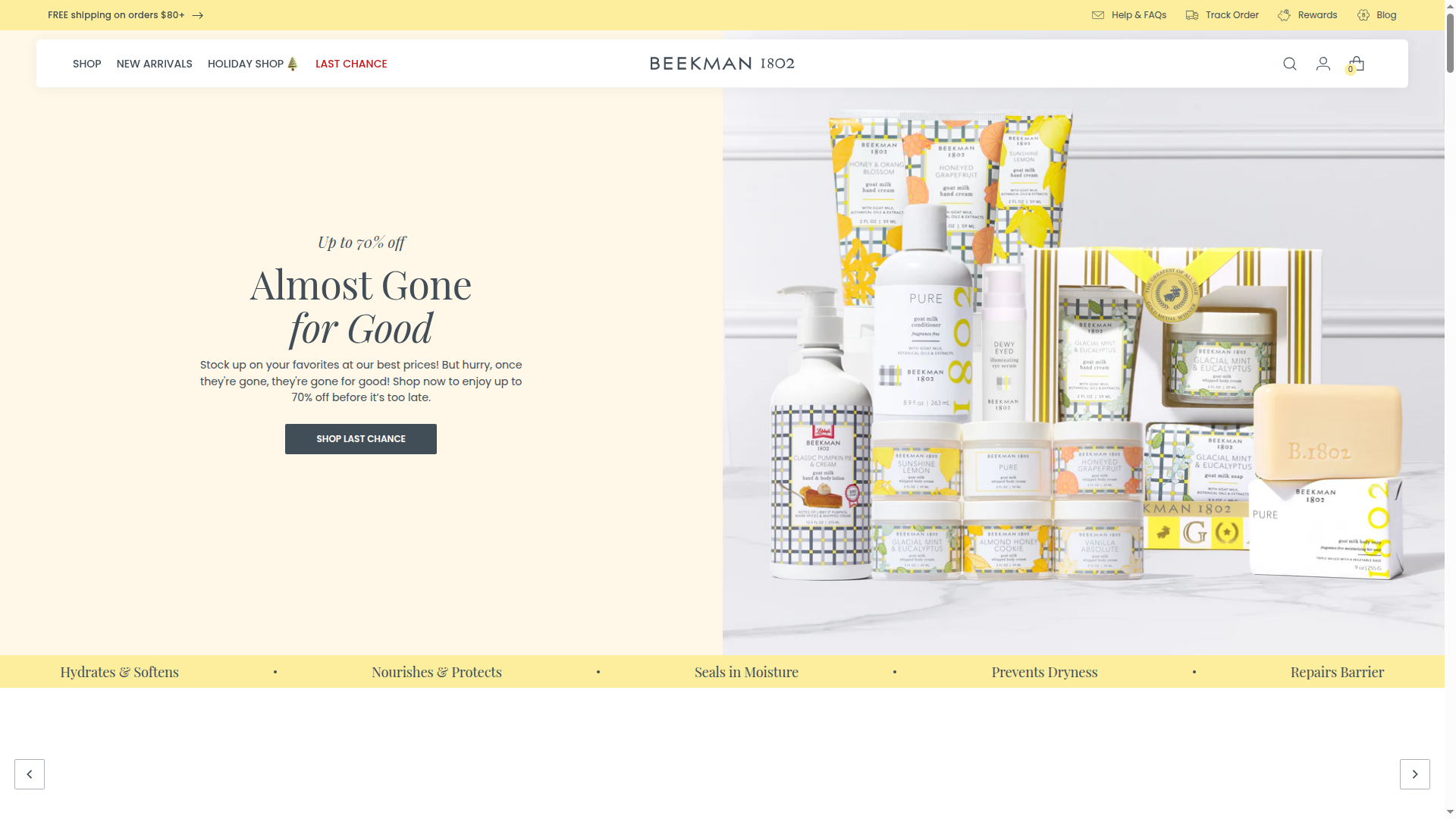 Beekman 1802 website