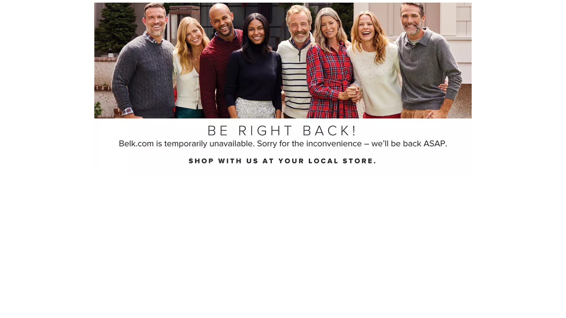 Belk website