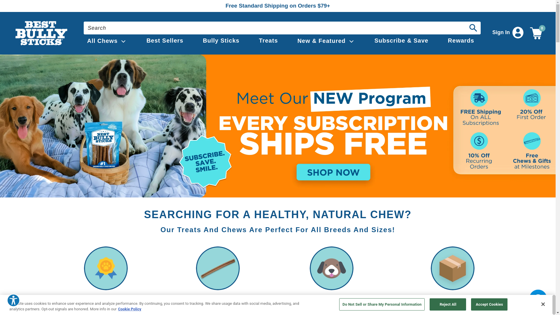 Best Bully Sticks website