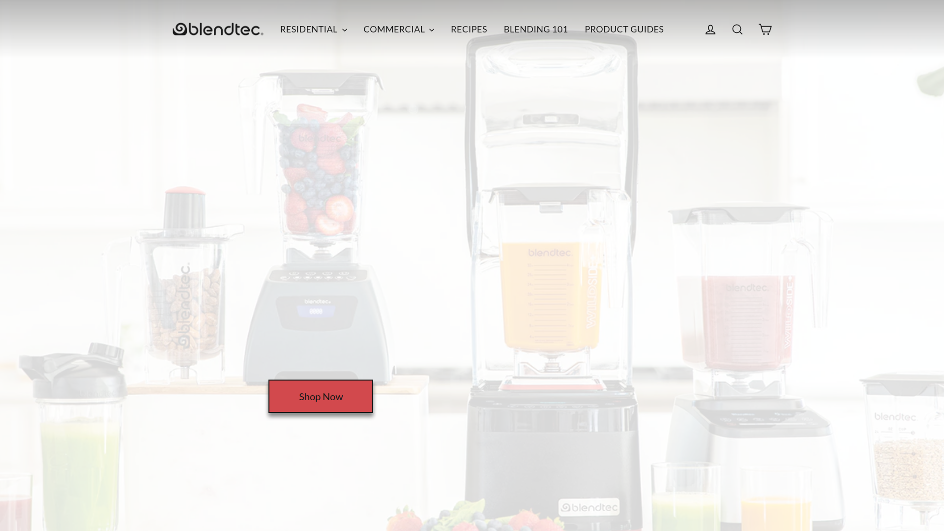 Blendtec website