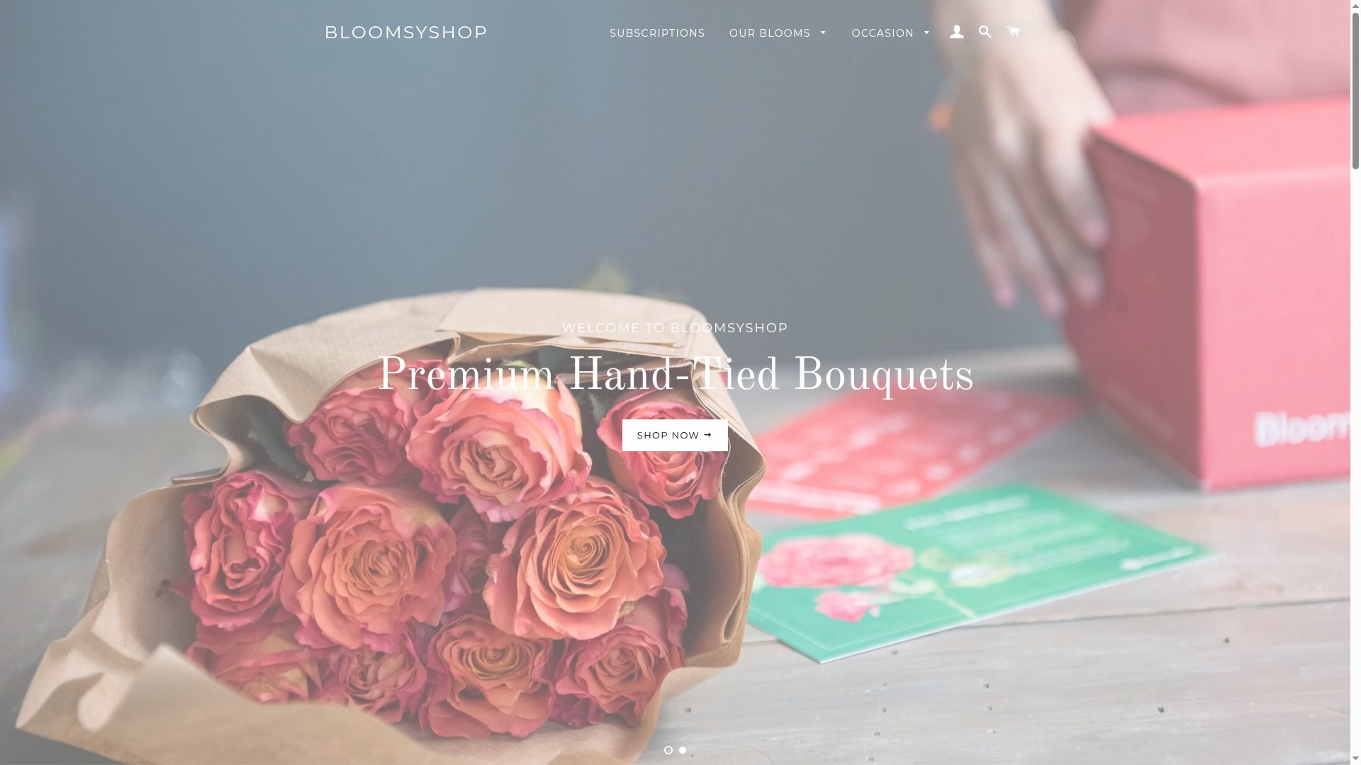 BloomsyBox website