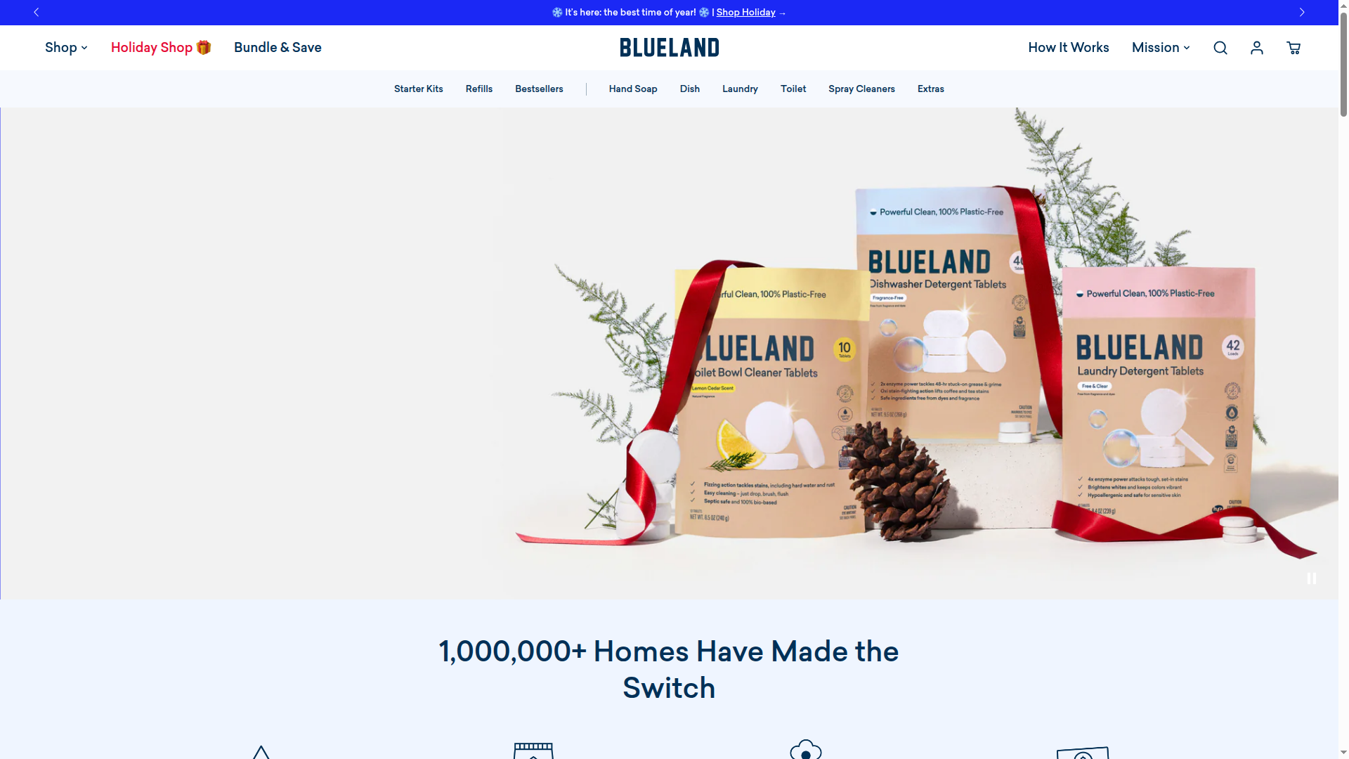 Blueland.com website