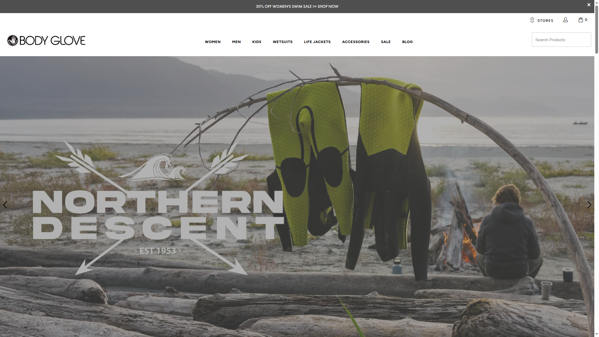 bodyglove.com website