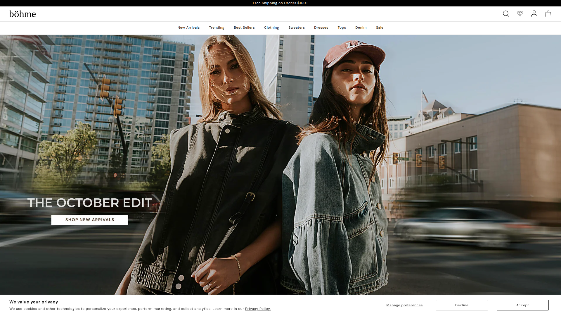 Bohme website