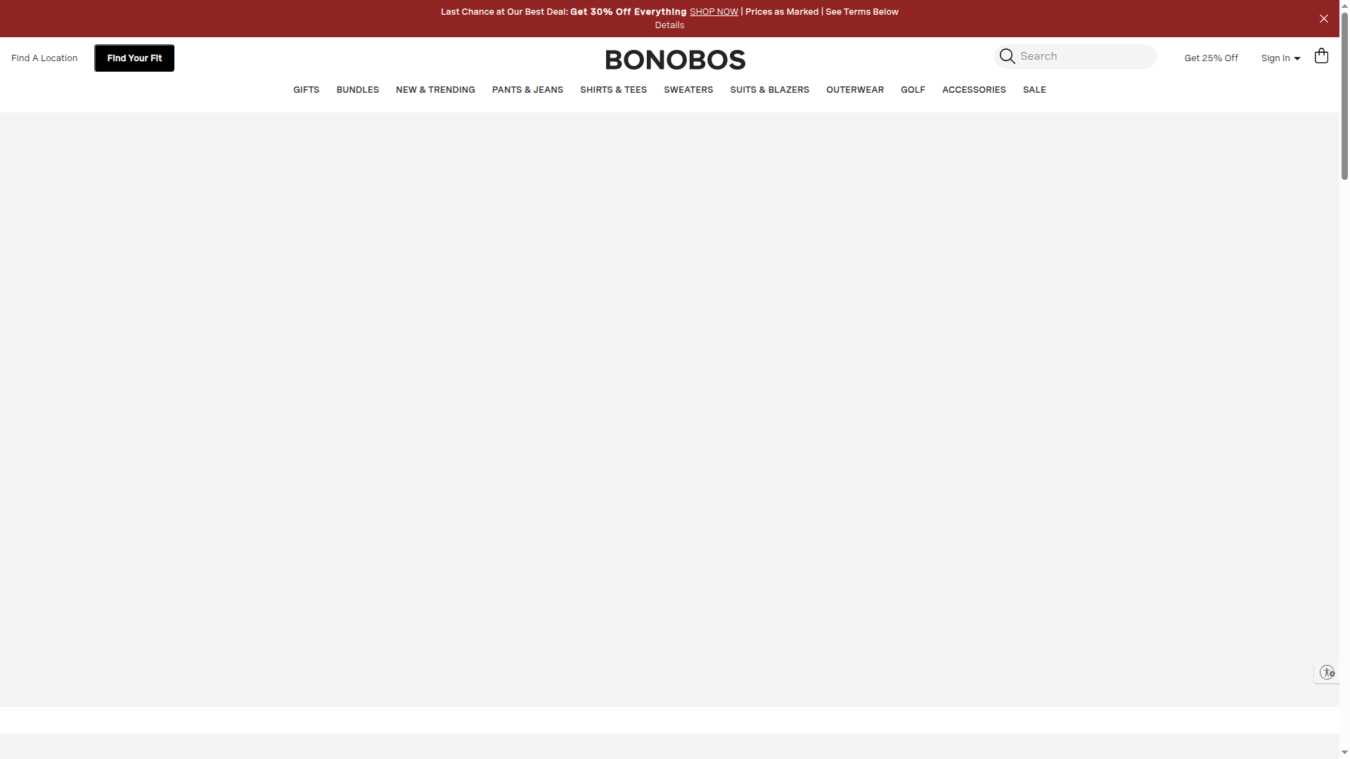 Bonobos website