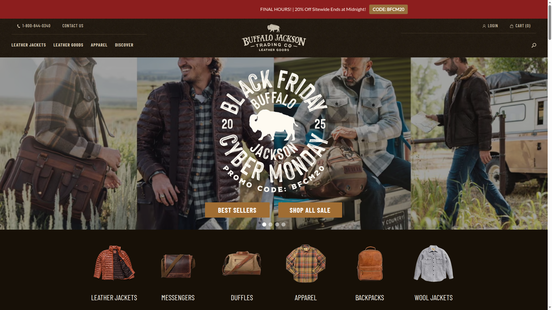 Buffalo Jackson website