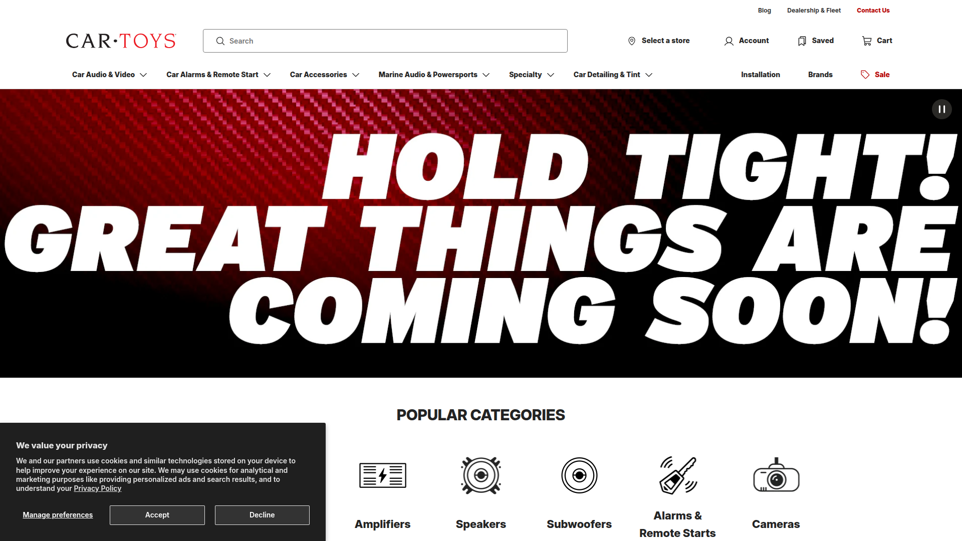 Car Toys website