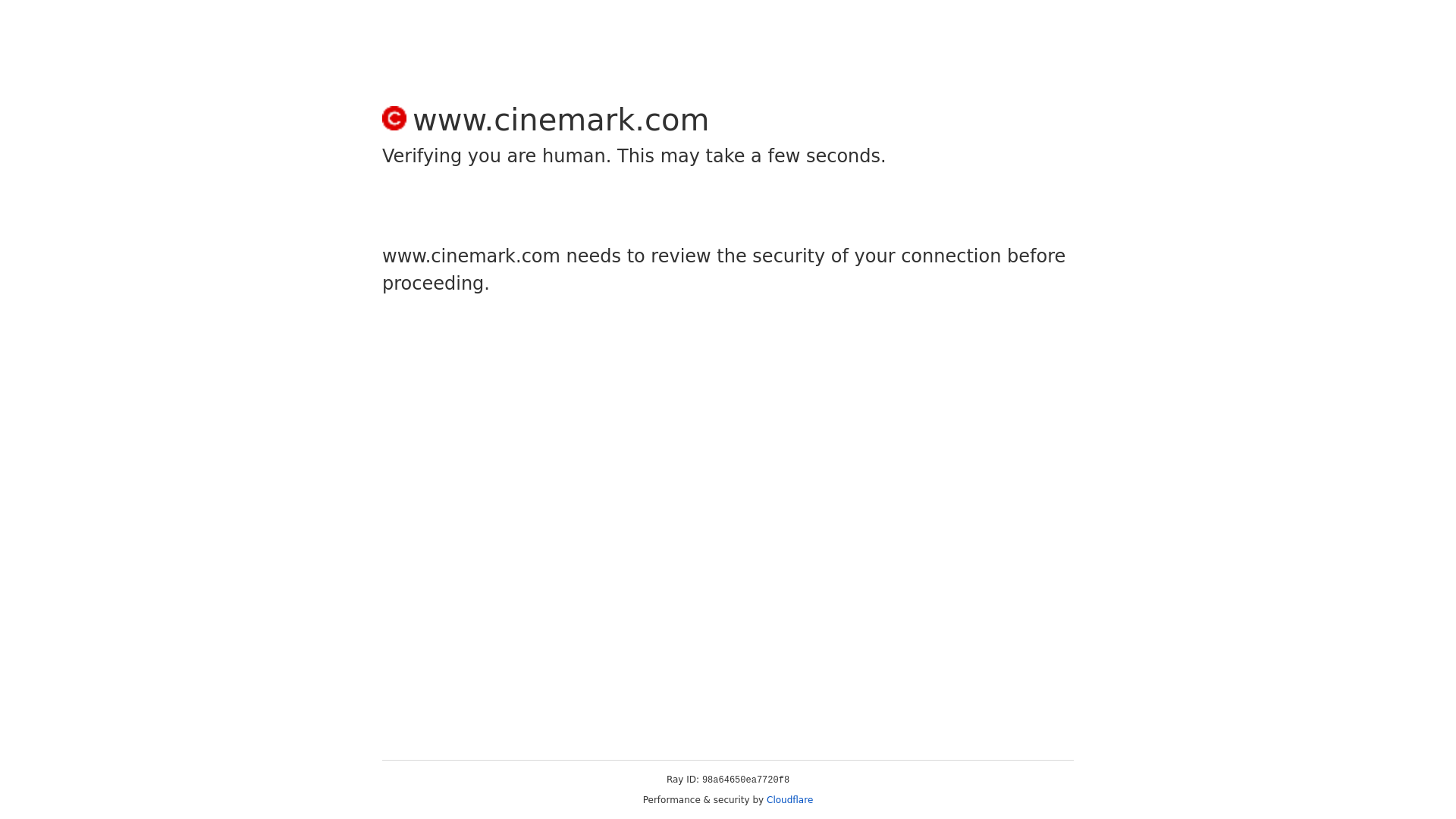 Cinemark website