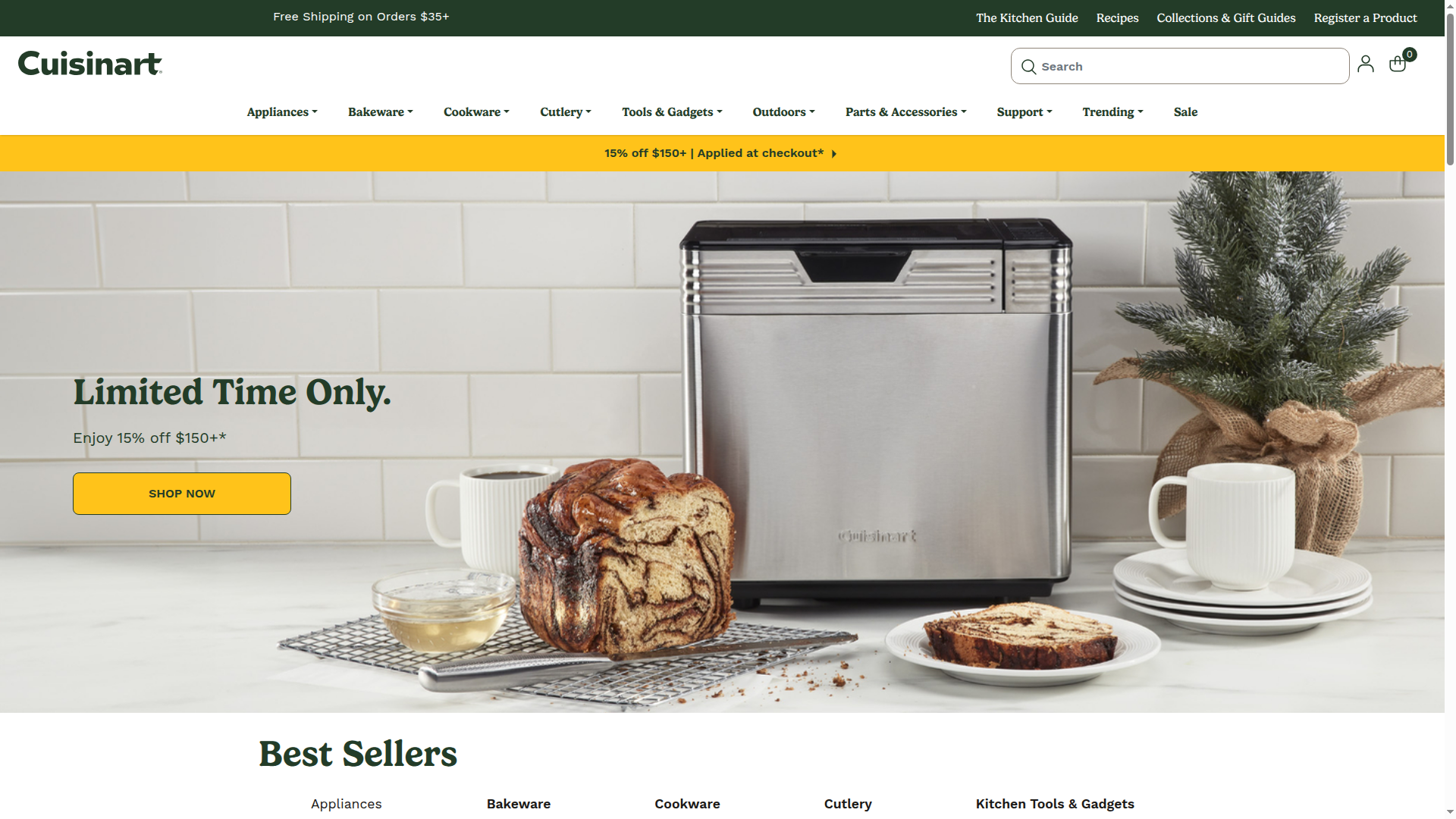Cuisinart website