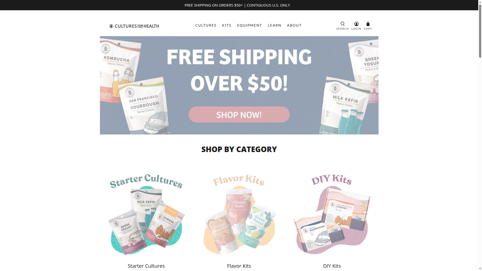 culturesforhealth.com website