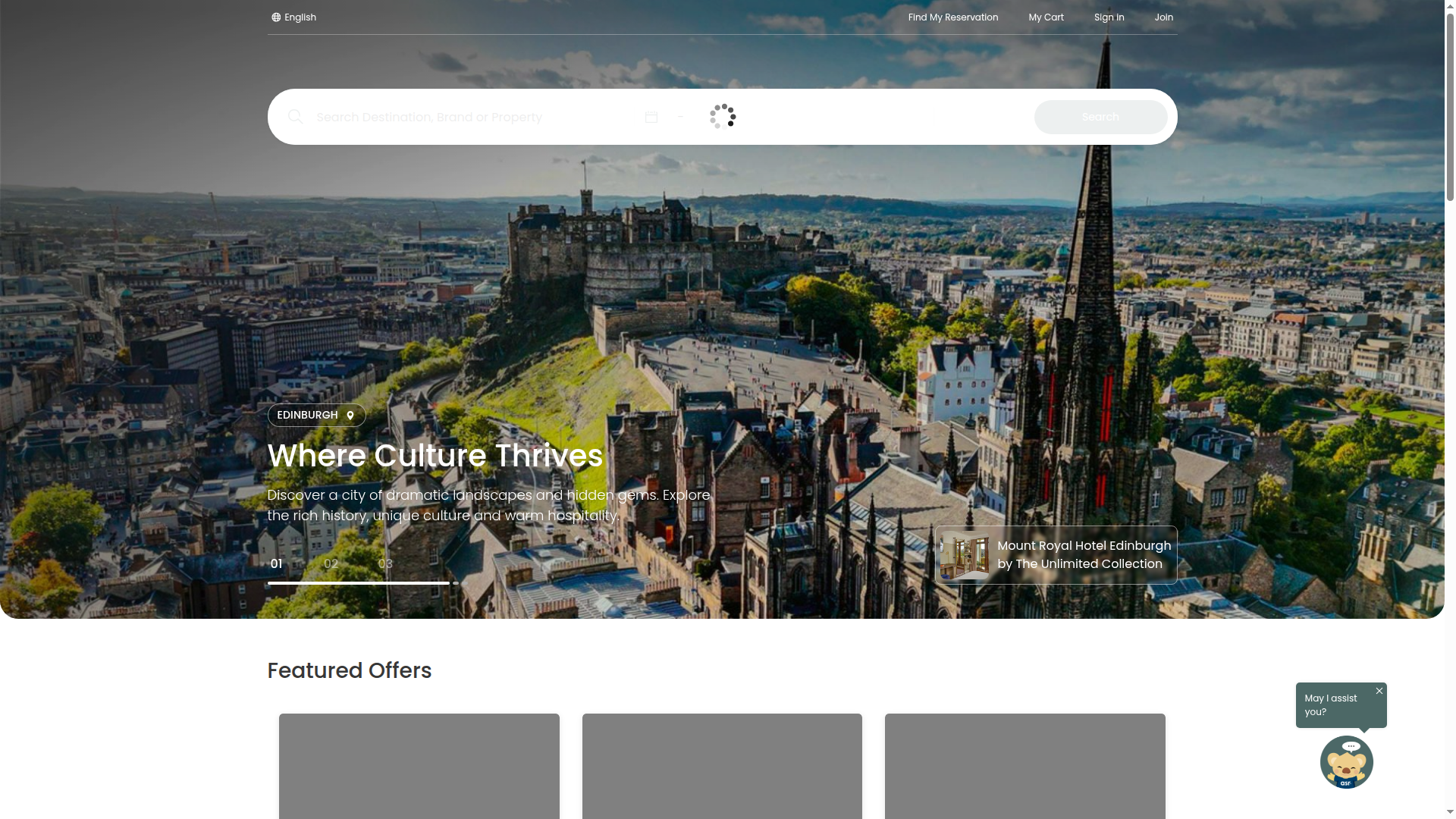 Ascott Star Rewards website