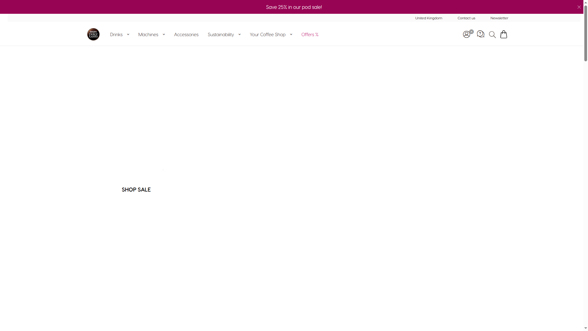 NEO by NESCAFÉ® Dolce Gusto® Switzerland website