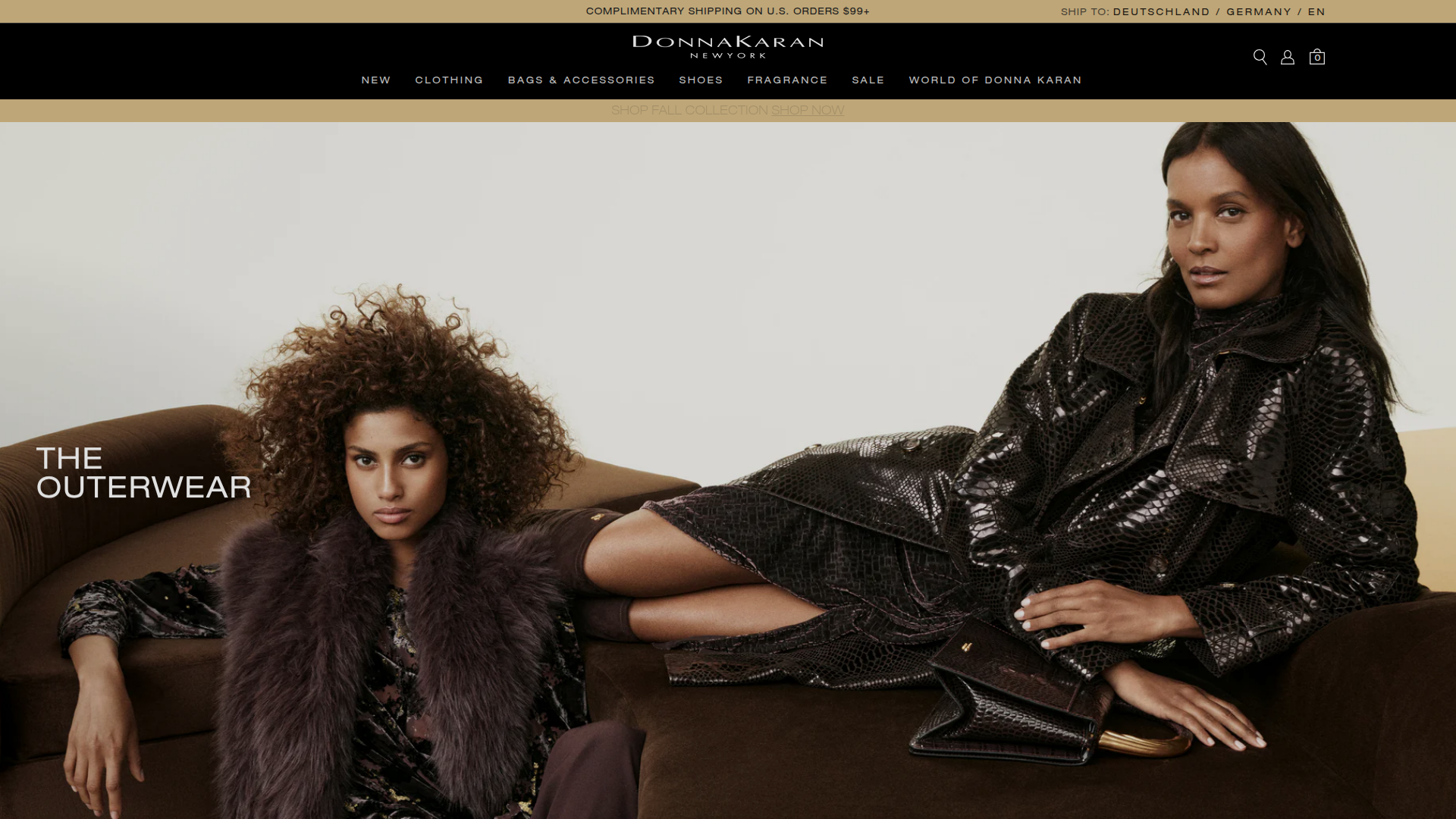 Donna Karan website