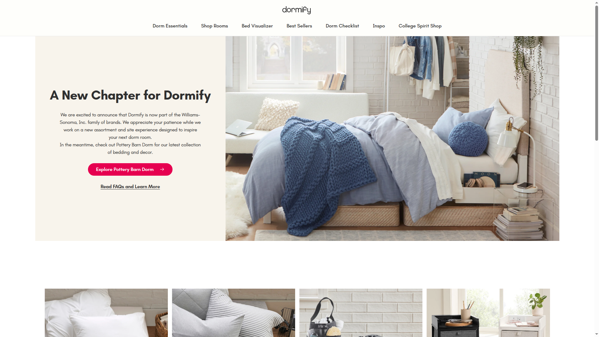 Dormify website