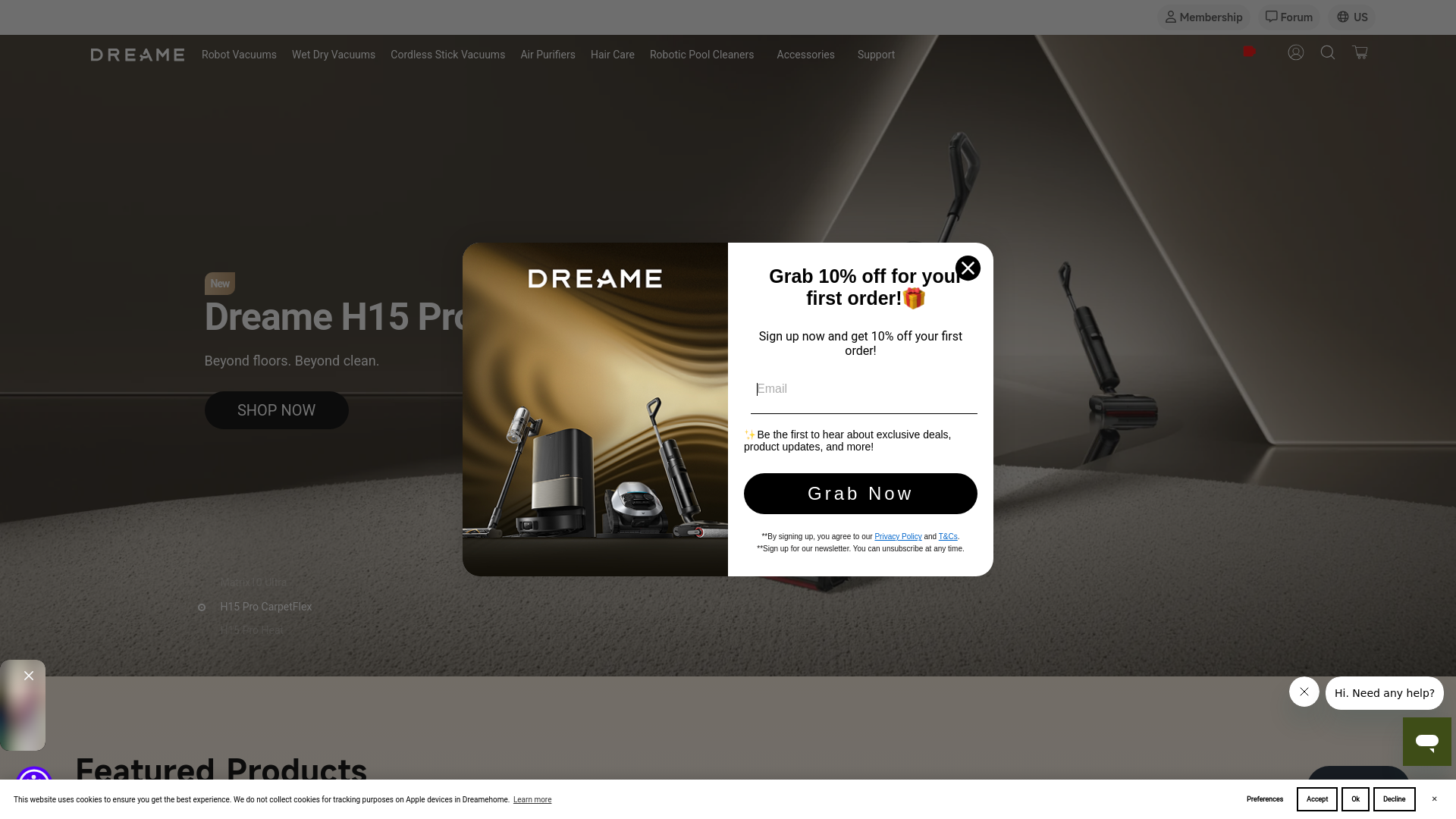 Dreametech website