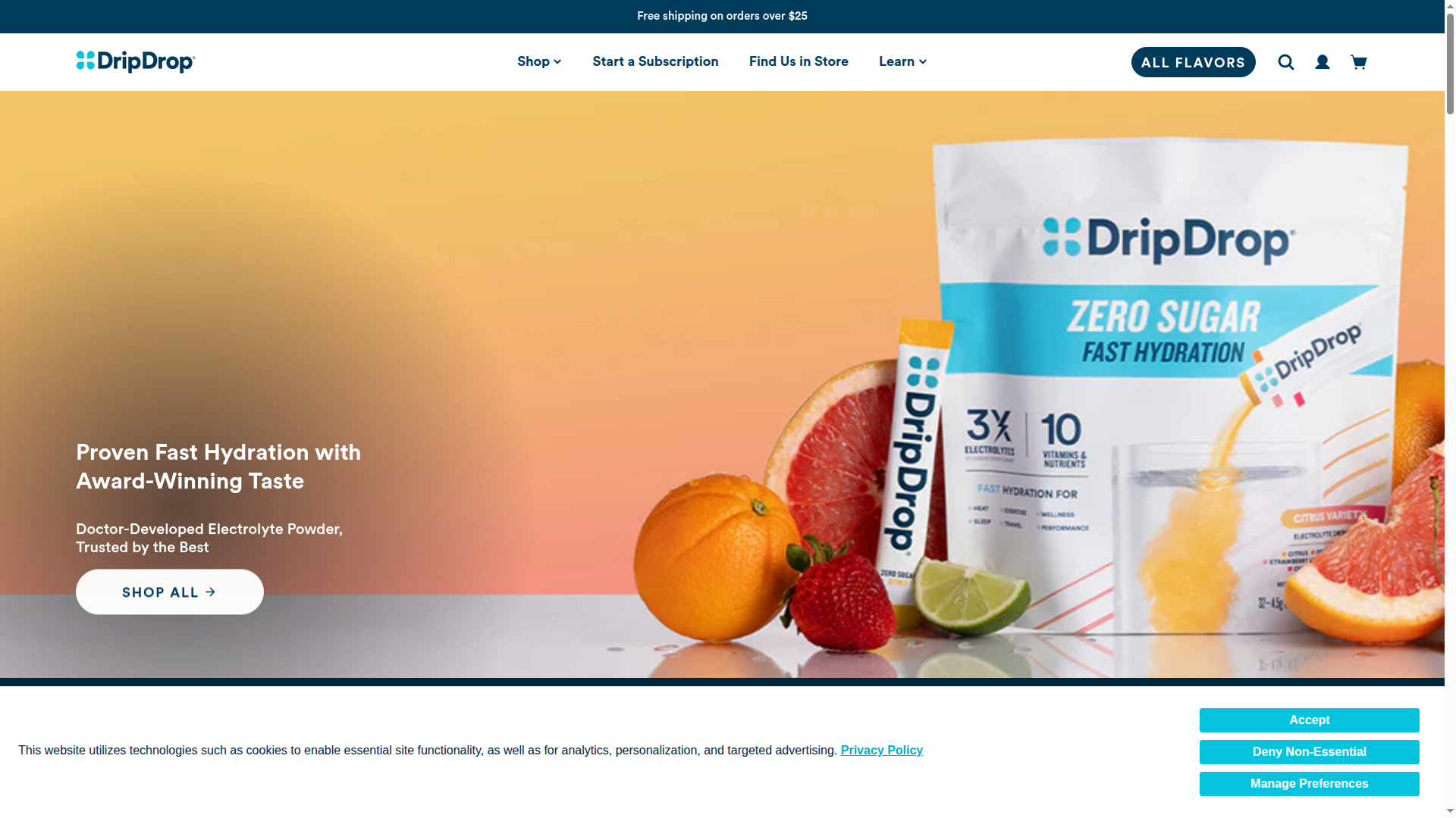 DripDrop.com website