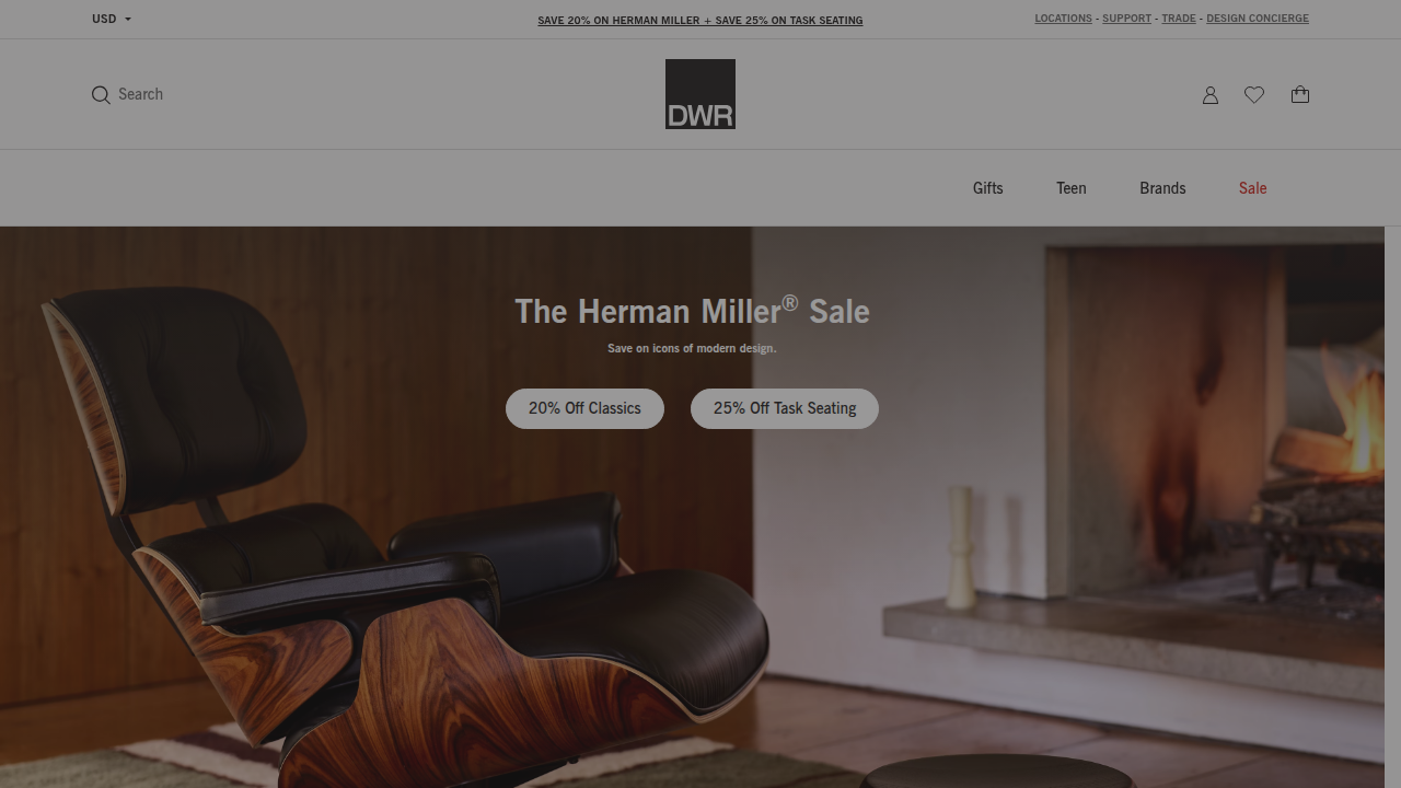 Design Within Reach website