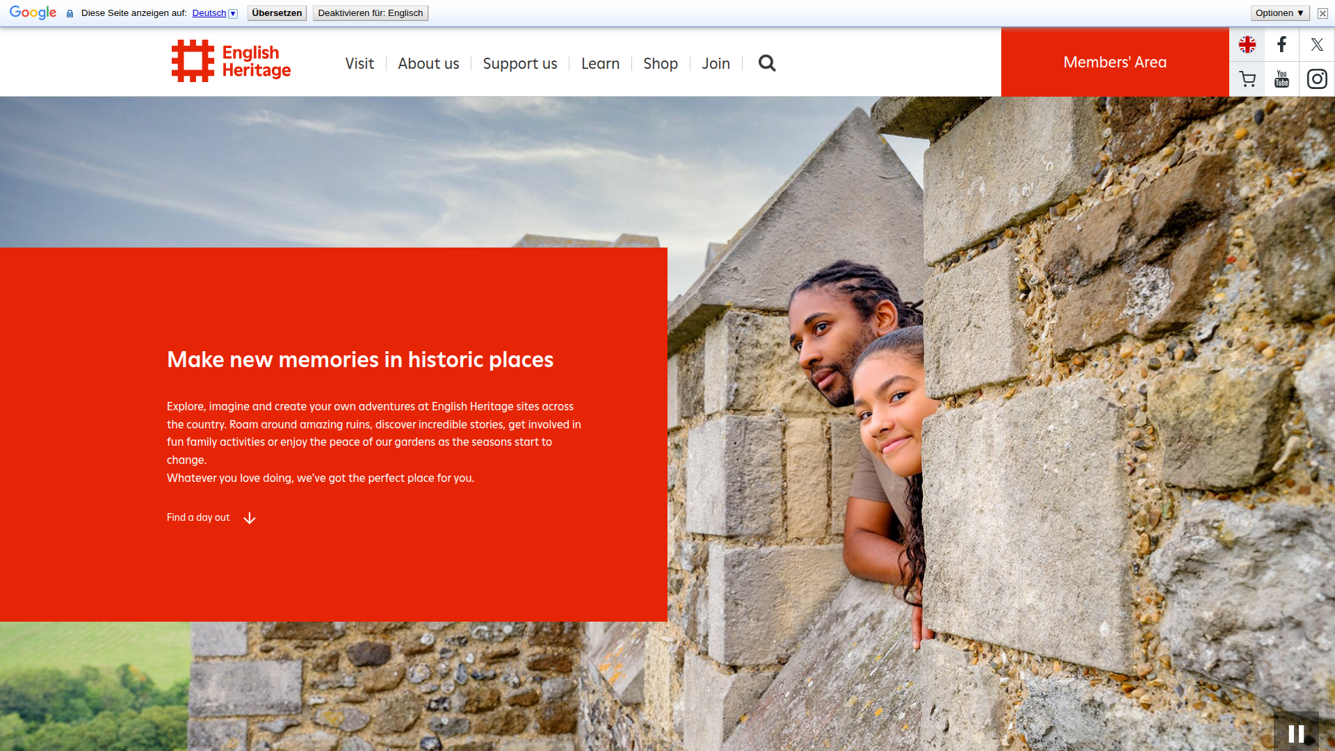 english-heritage.org.uk website
