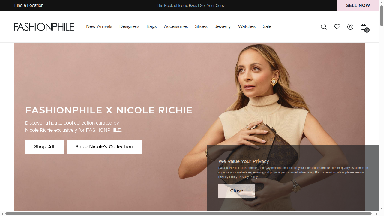 FASHIONPHILE website