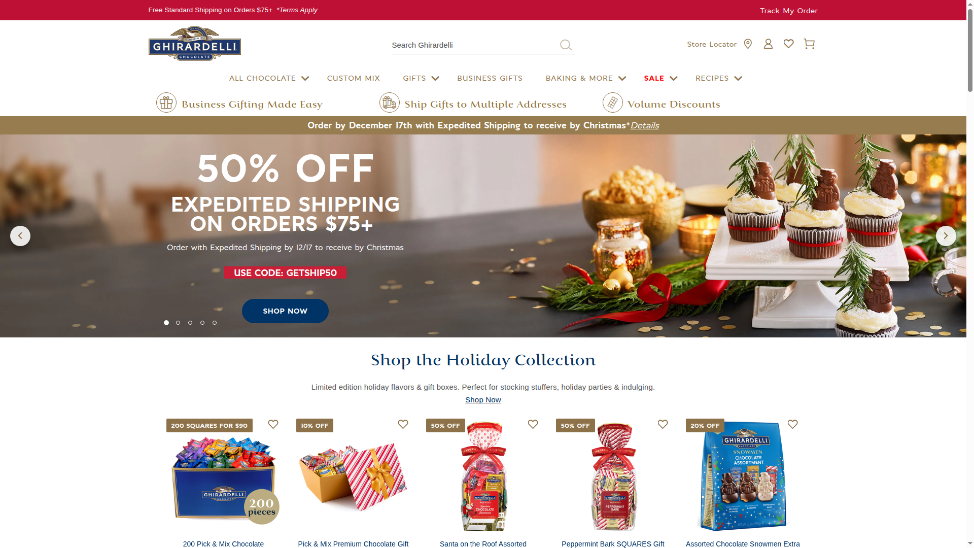 Ghirardelli website