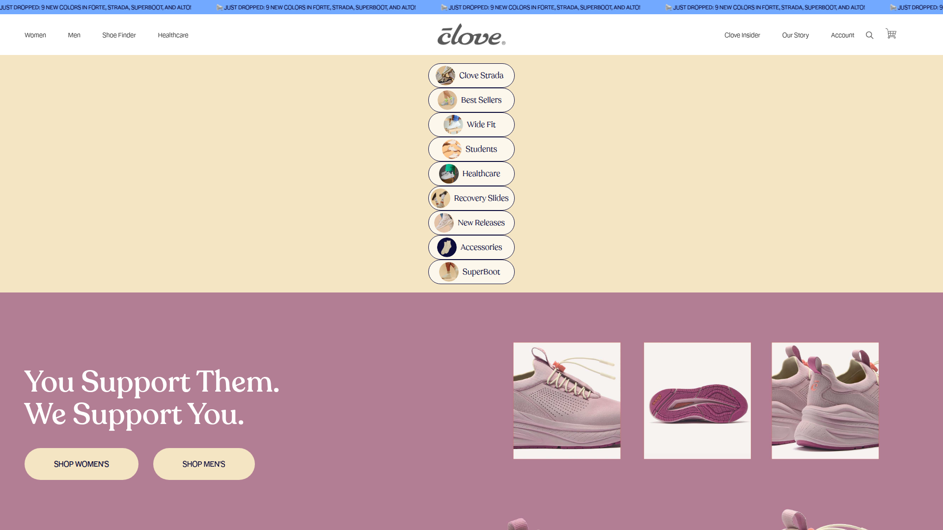 Clove website