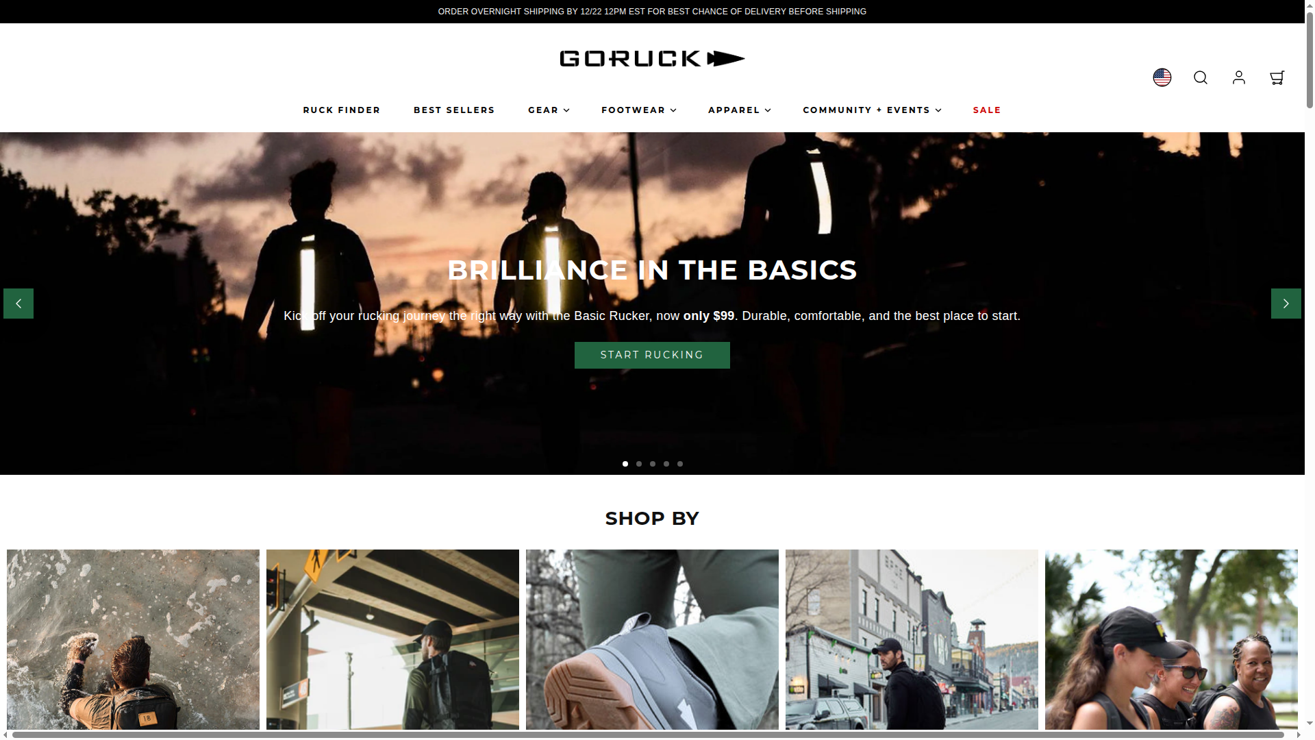 GORUCK website