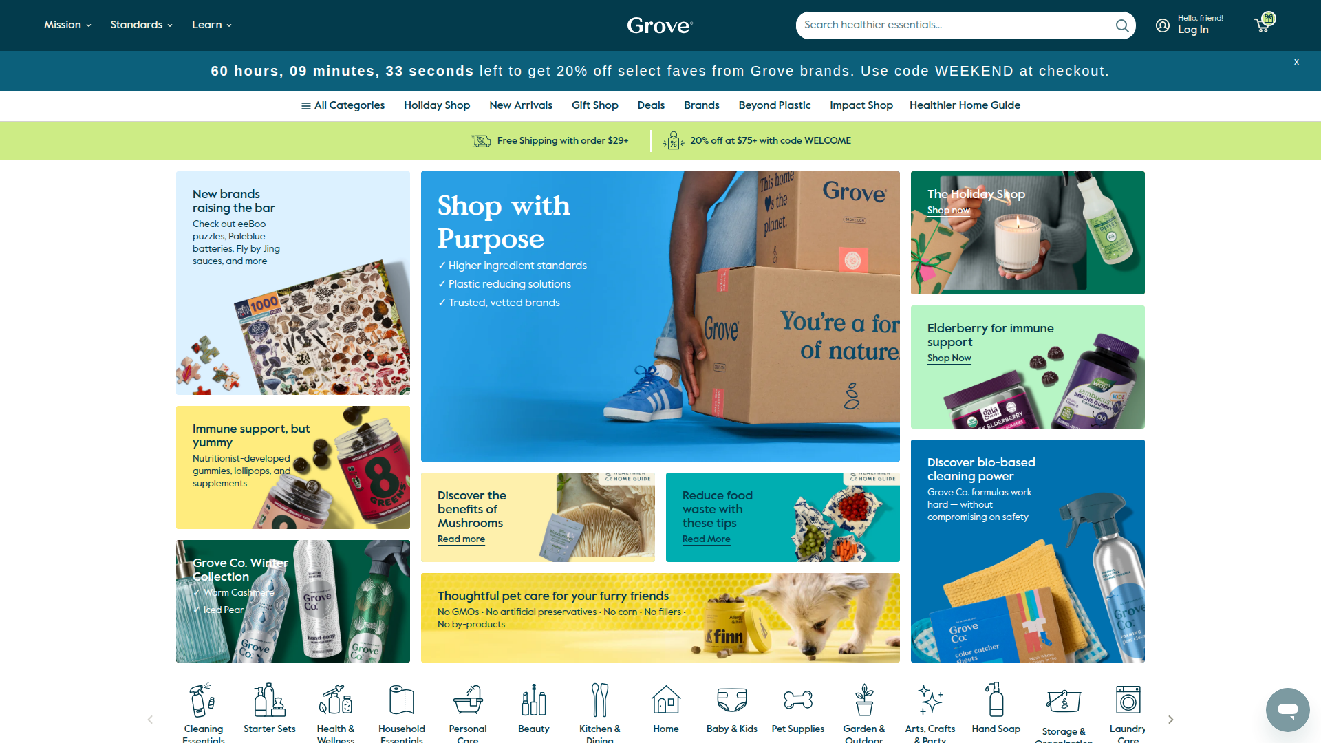 Grove Collaborative website