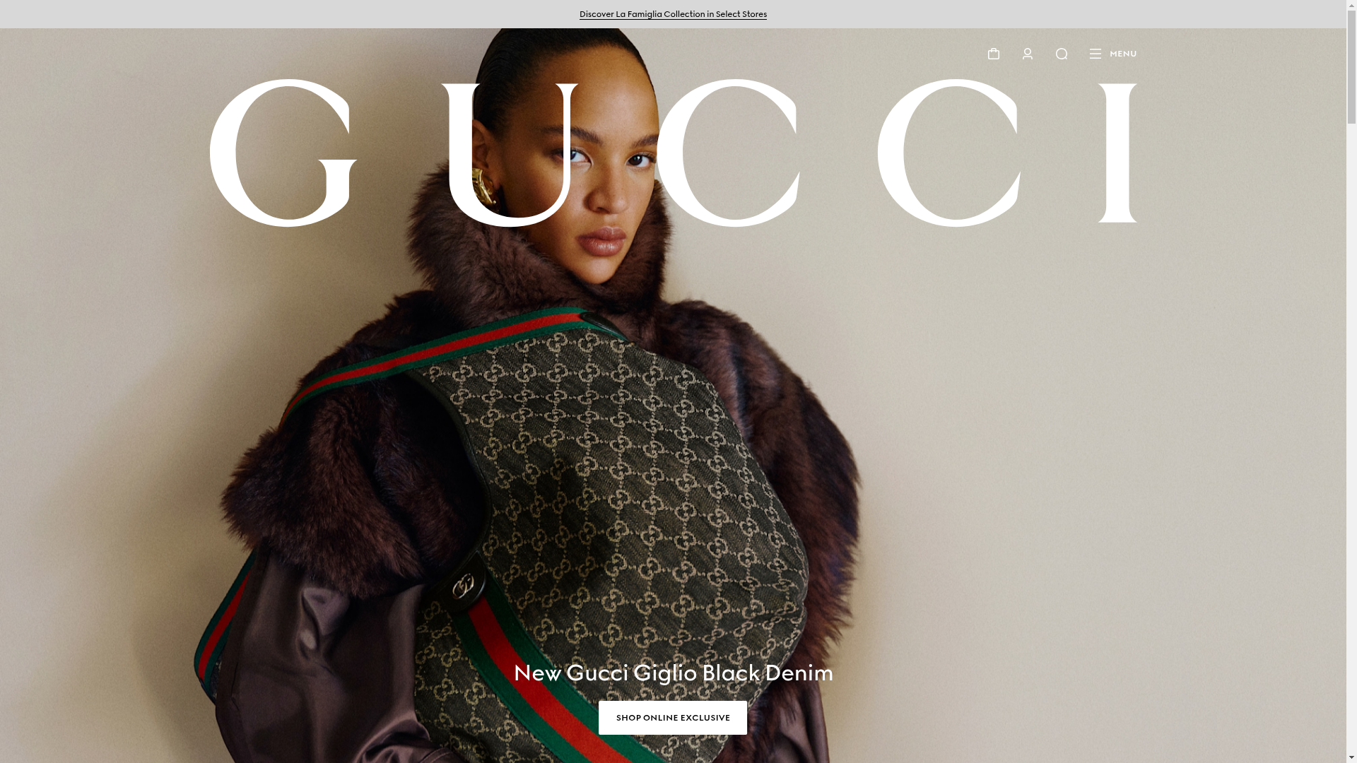 Gucci website