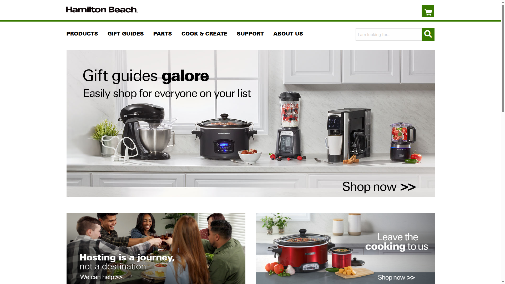 Hamilton Beach website