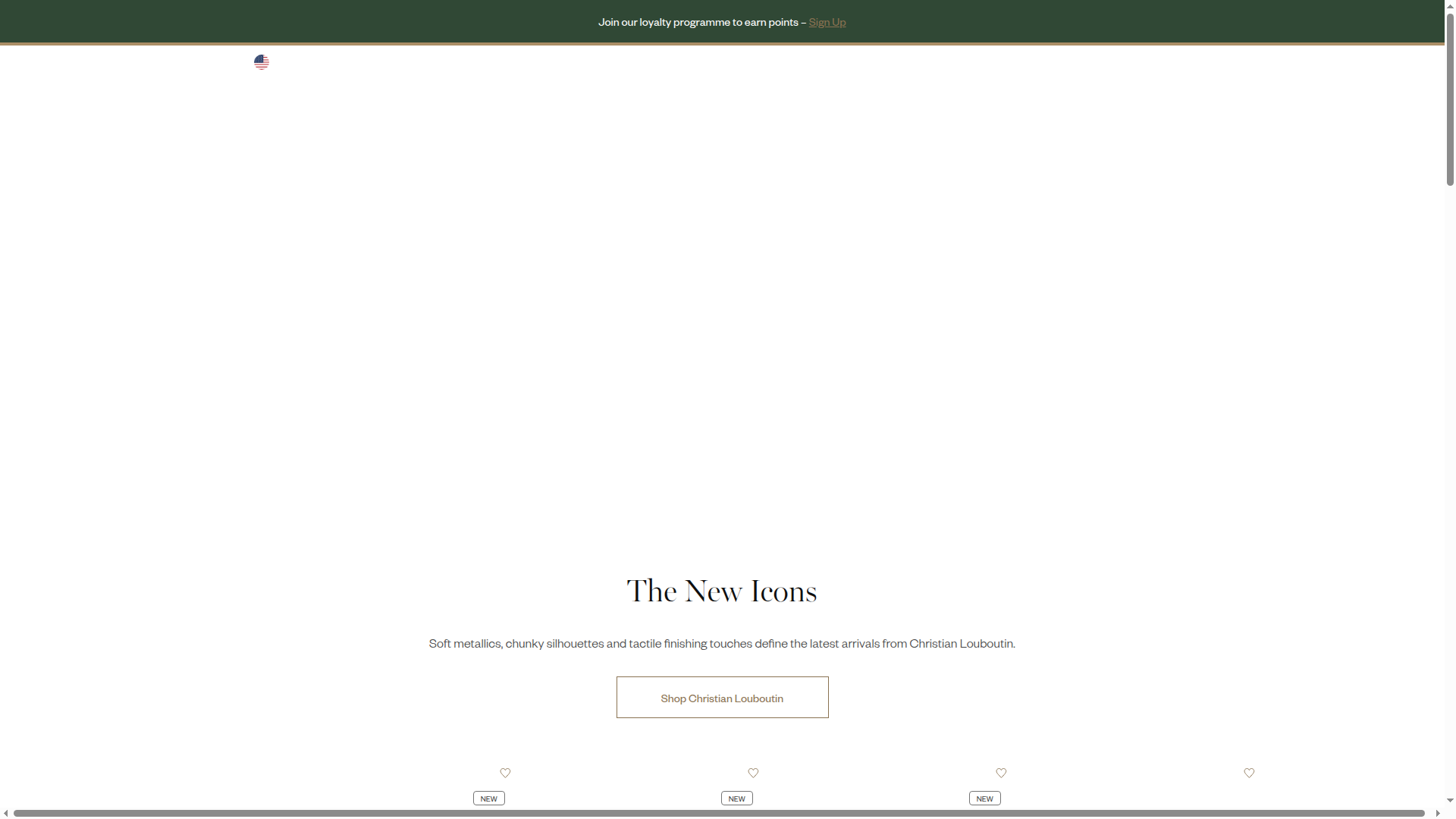 Harrods website