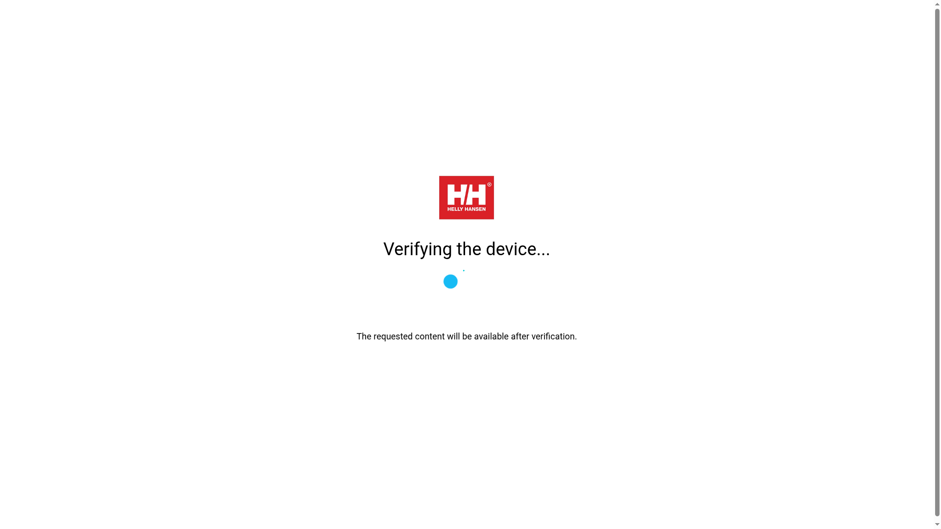 Helly Hansen website