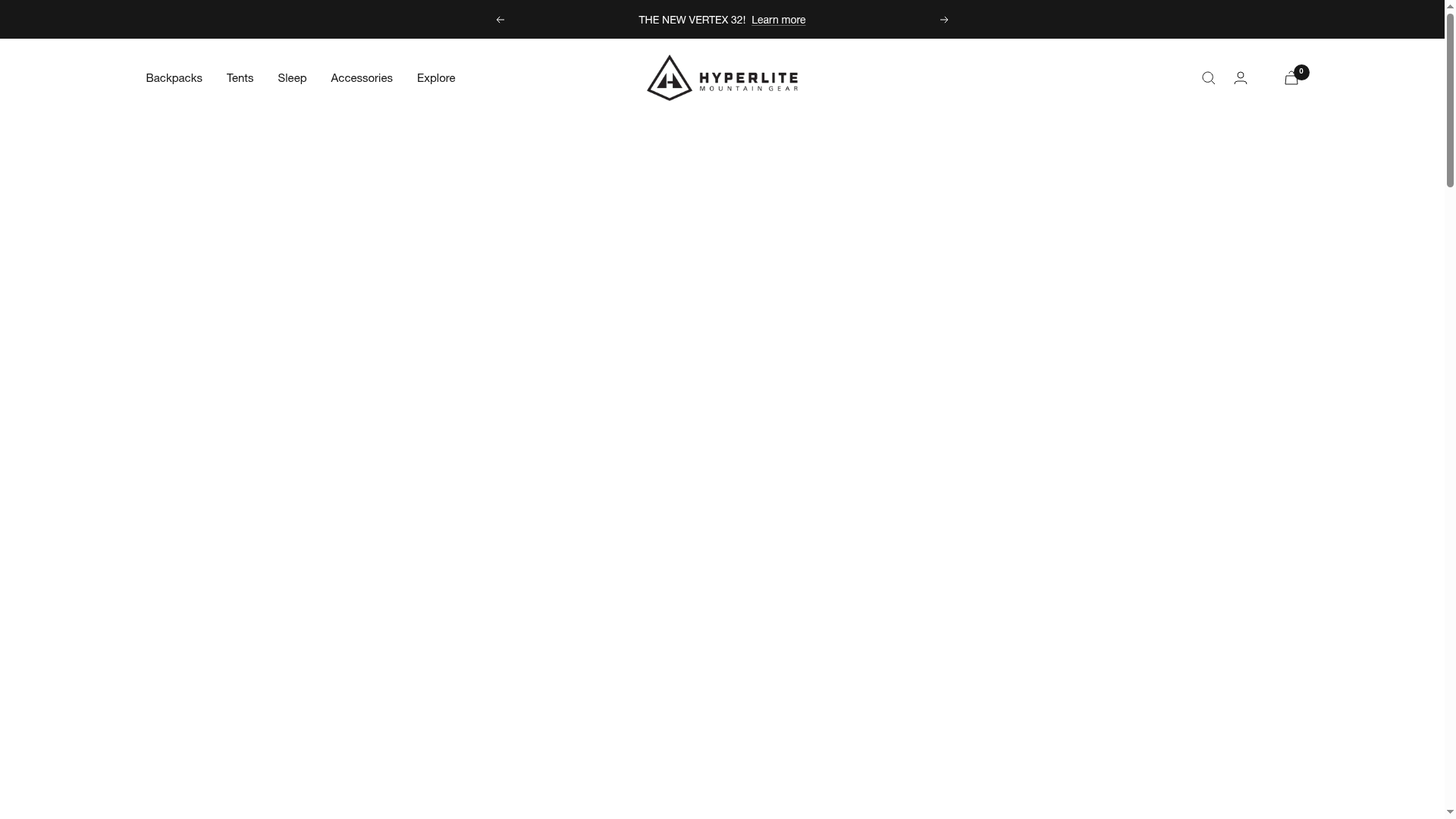 Hyperlite Mountain Gear website