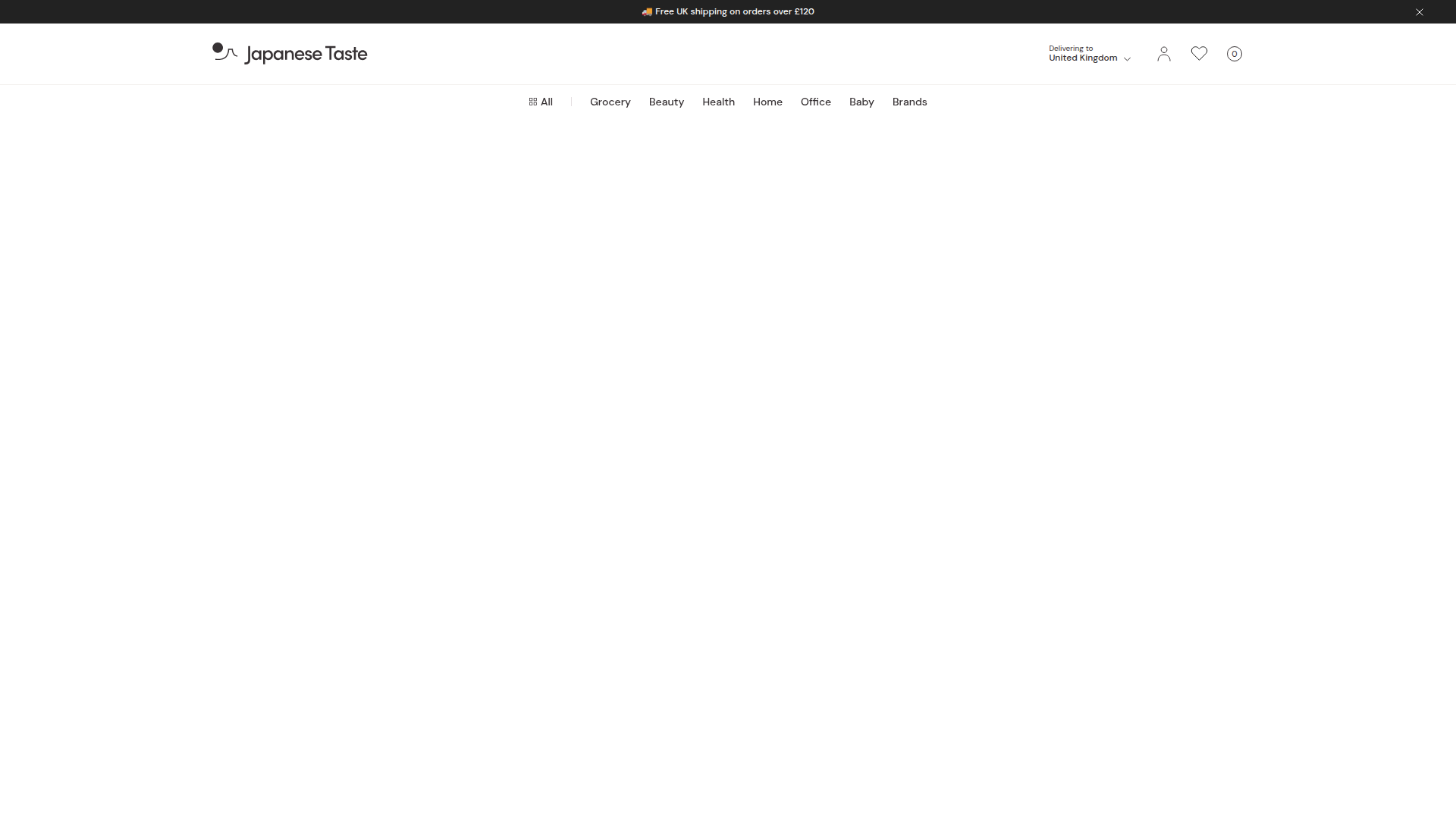 Japanese Taste website