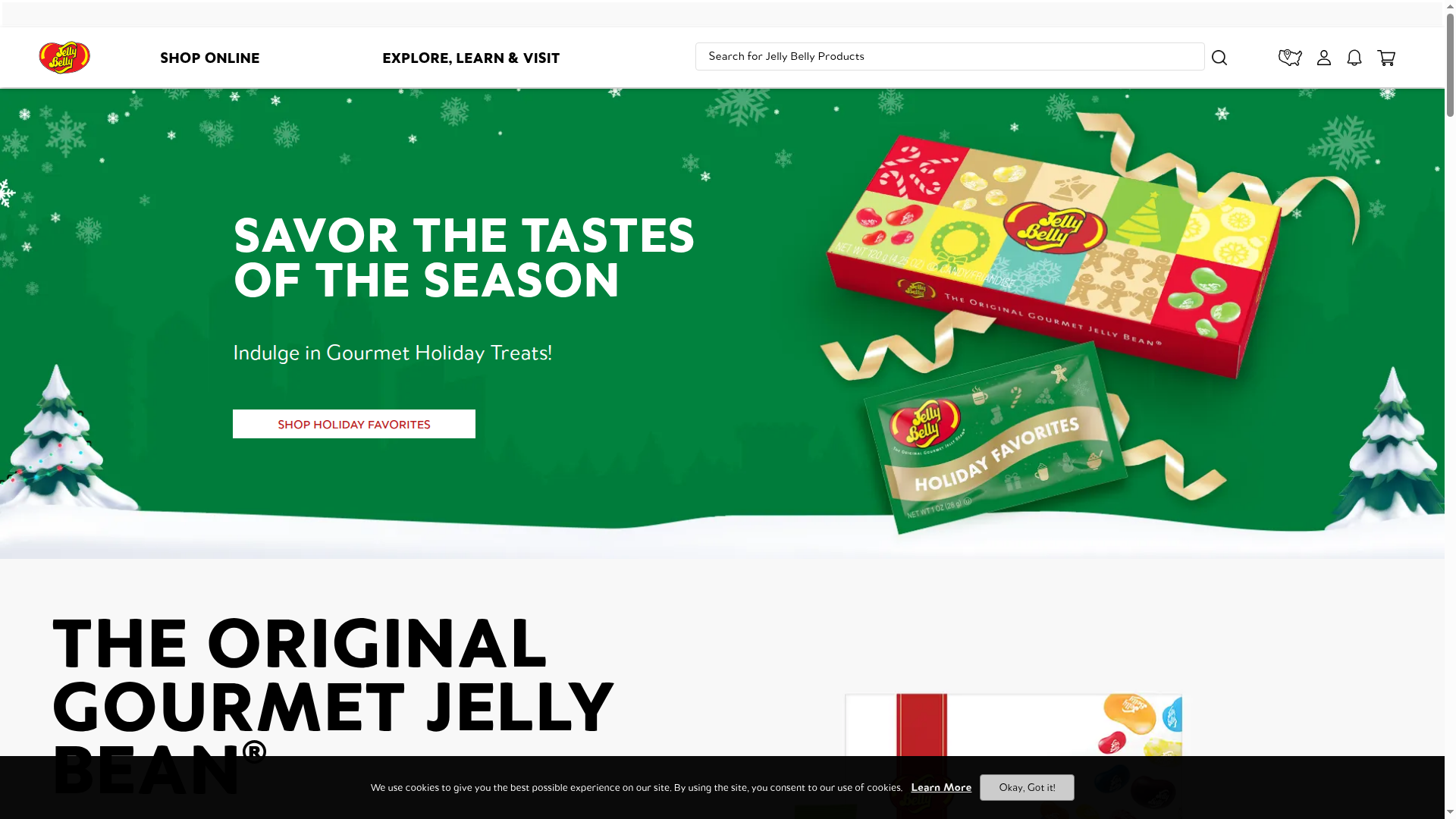 JellyBelly website