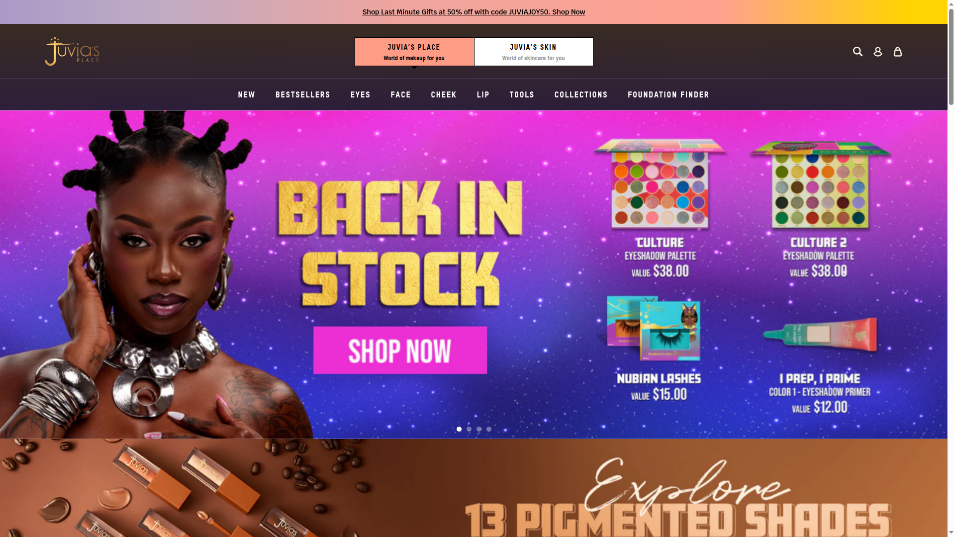 Juvia's Place website