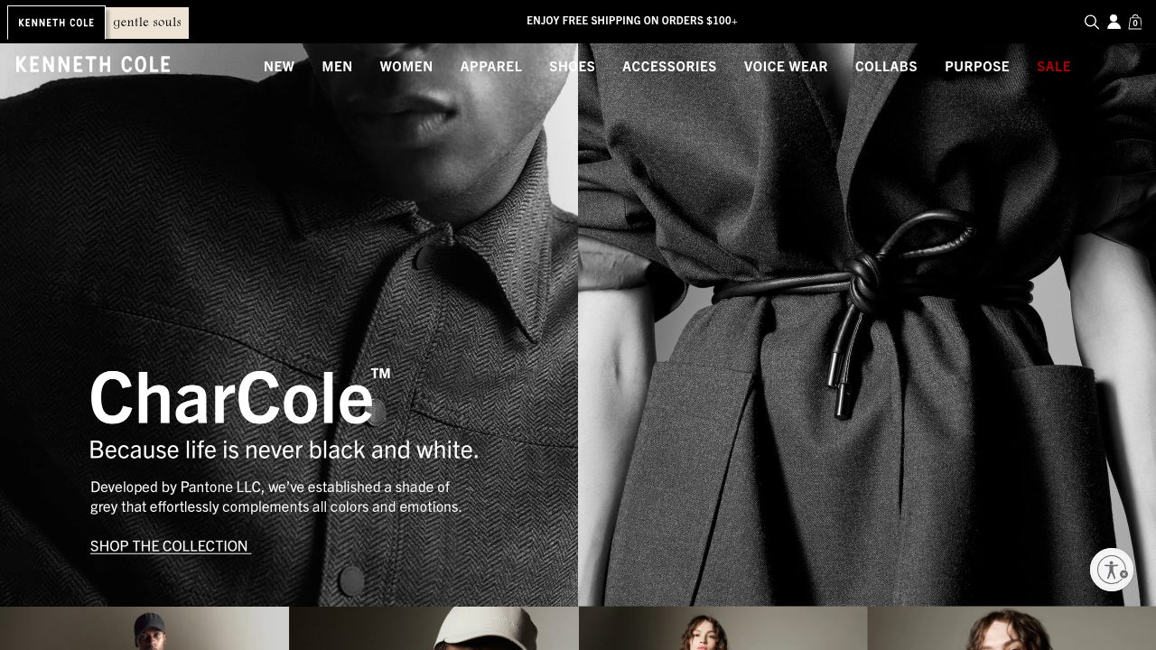 Kenneth Cole website