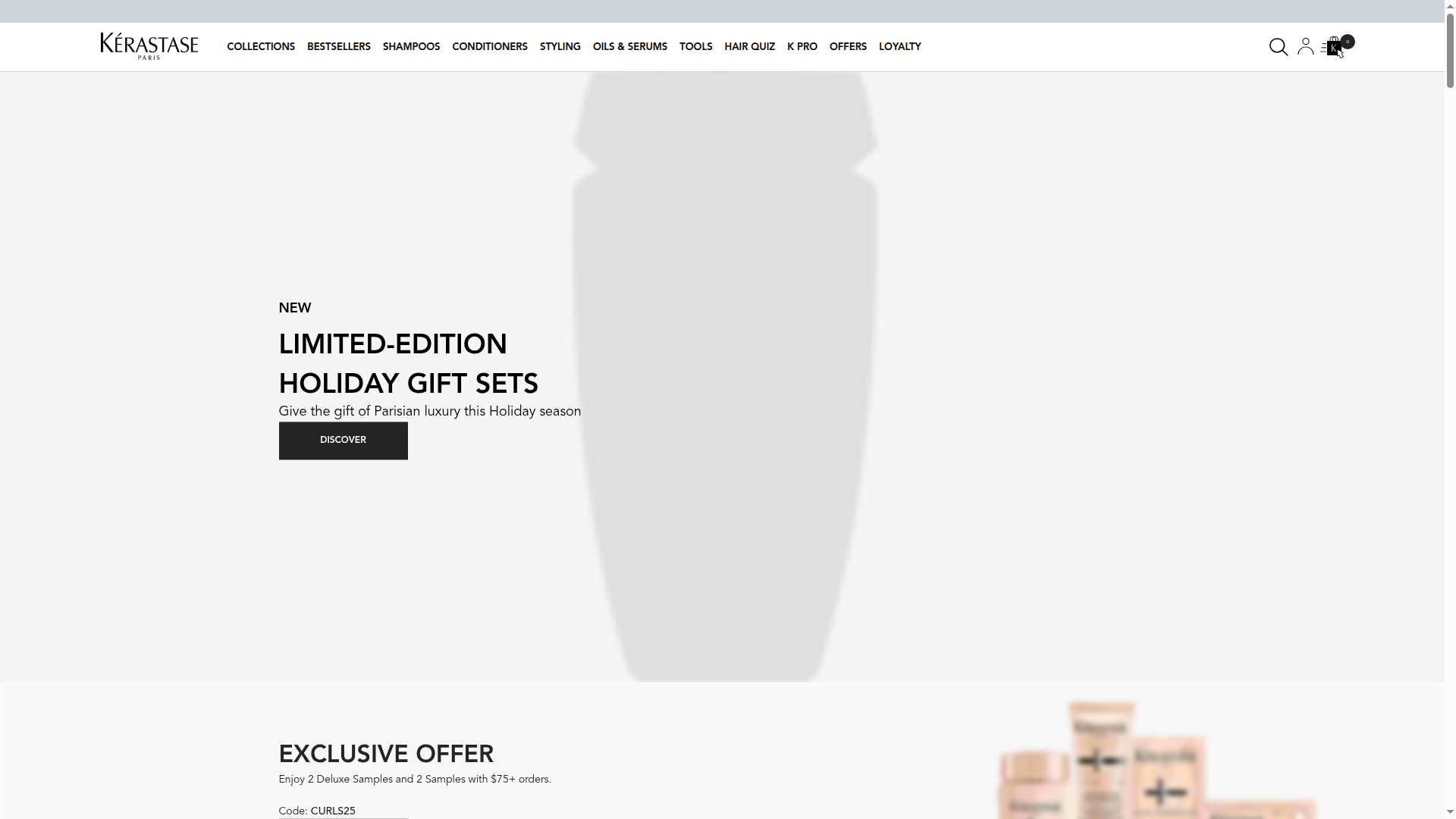 Kerastase, L'Oreal, Inc. website