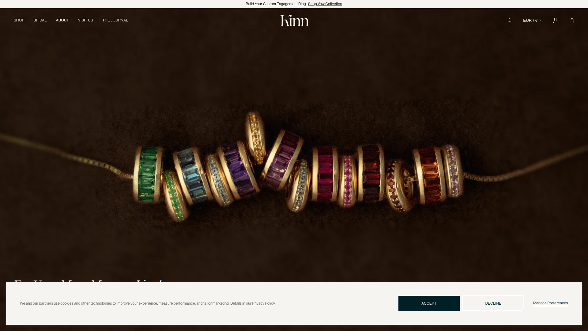 Kinn website