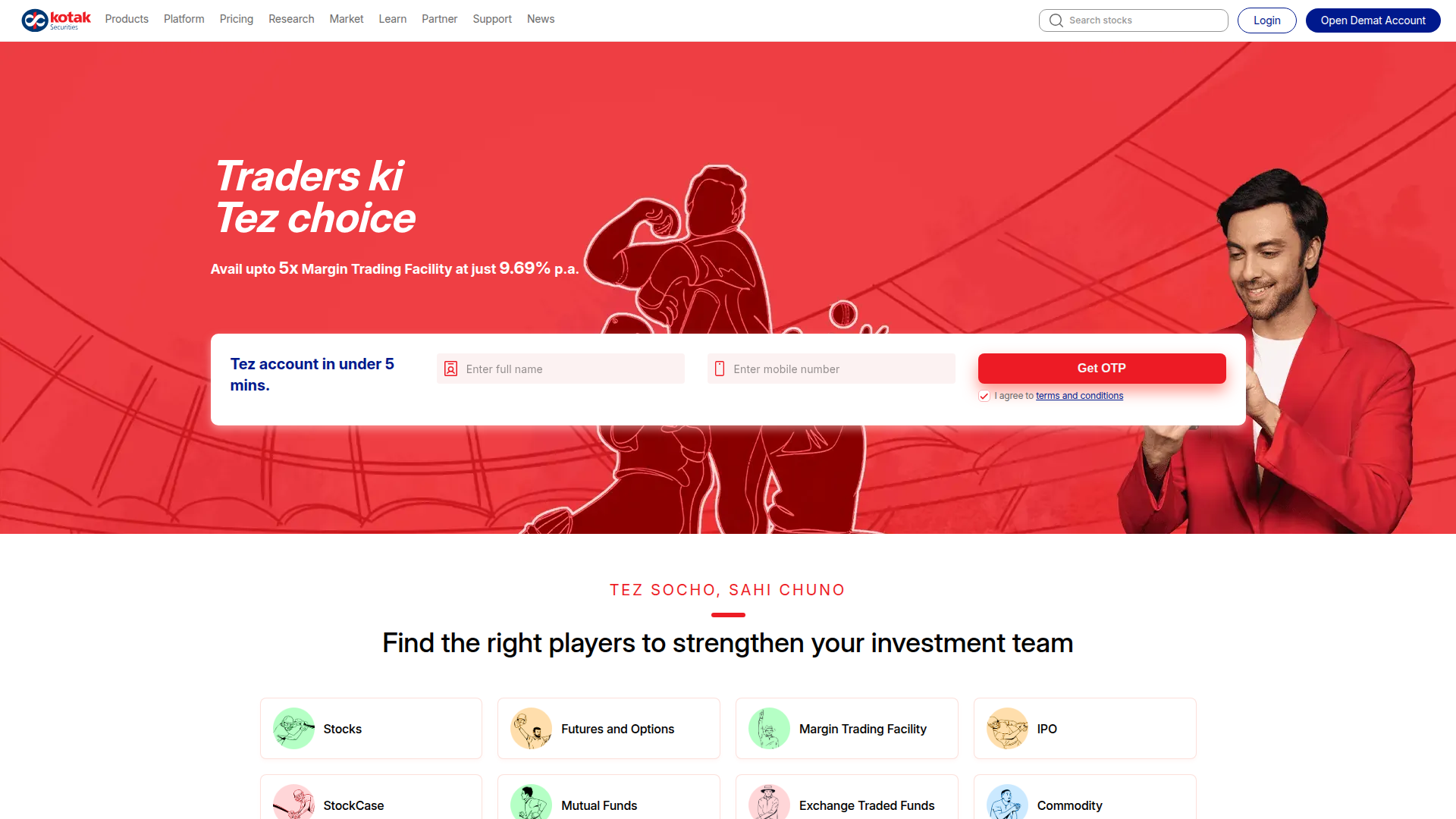 kotaksecurities.com website