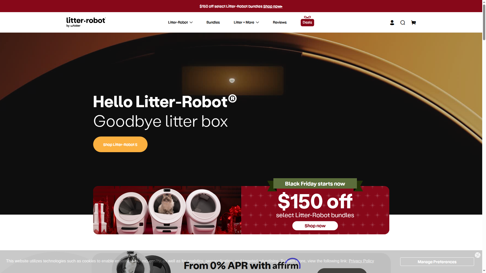 Litter-Robot website