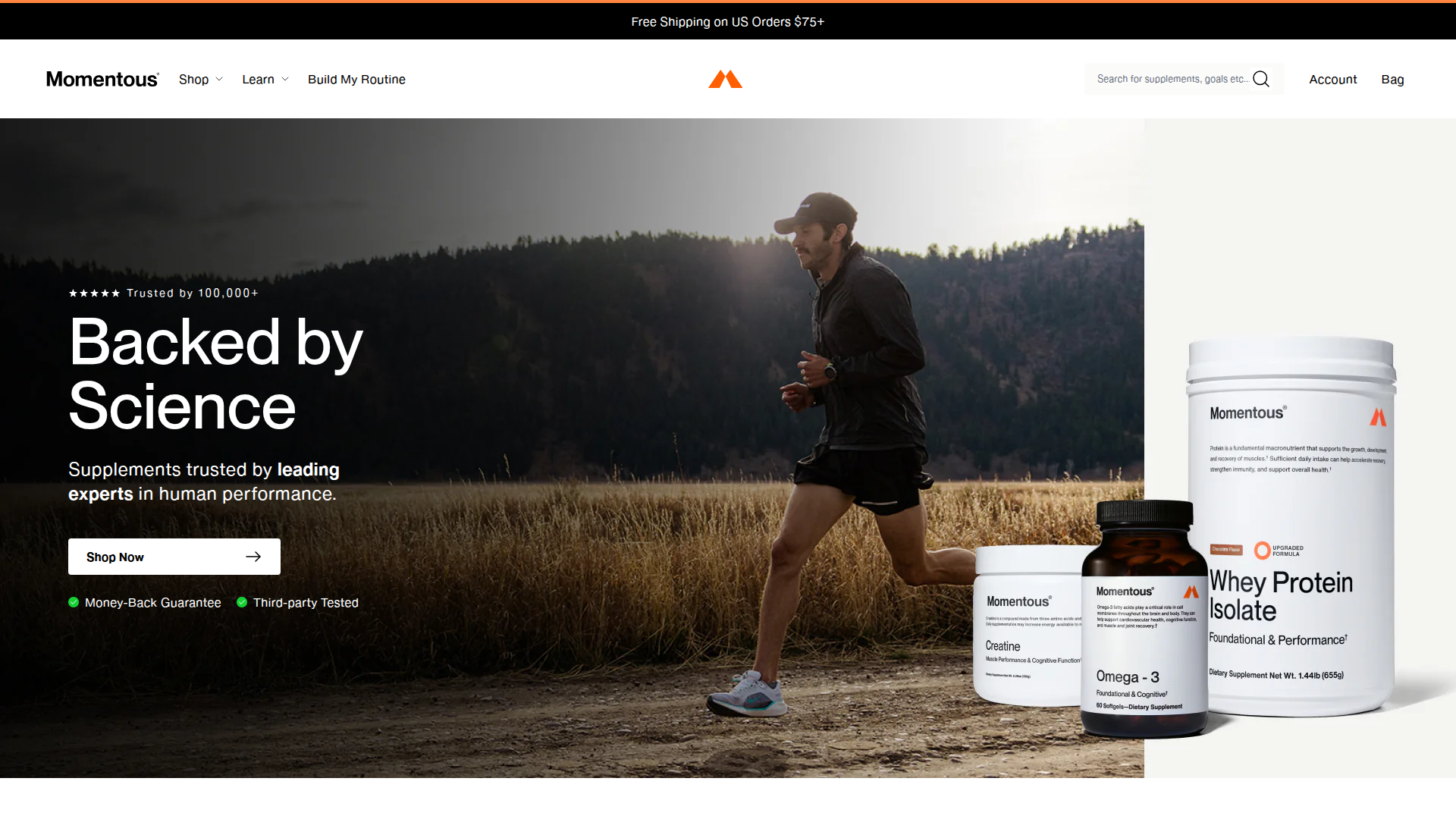 Momentous website
