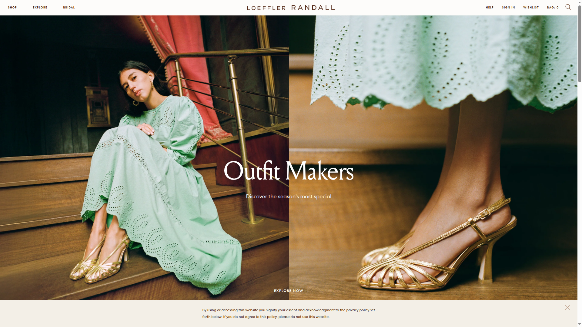 Loeffler Randall website