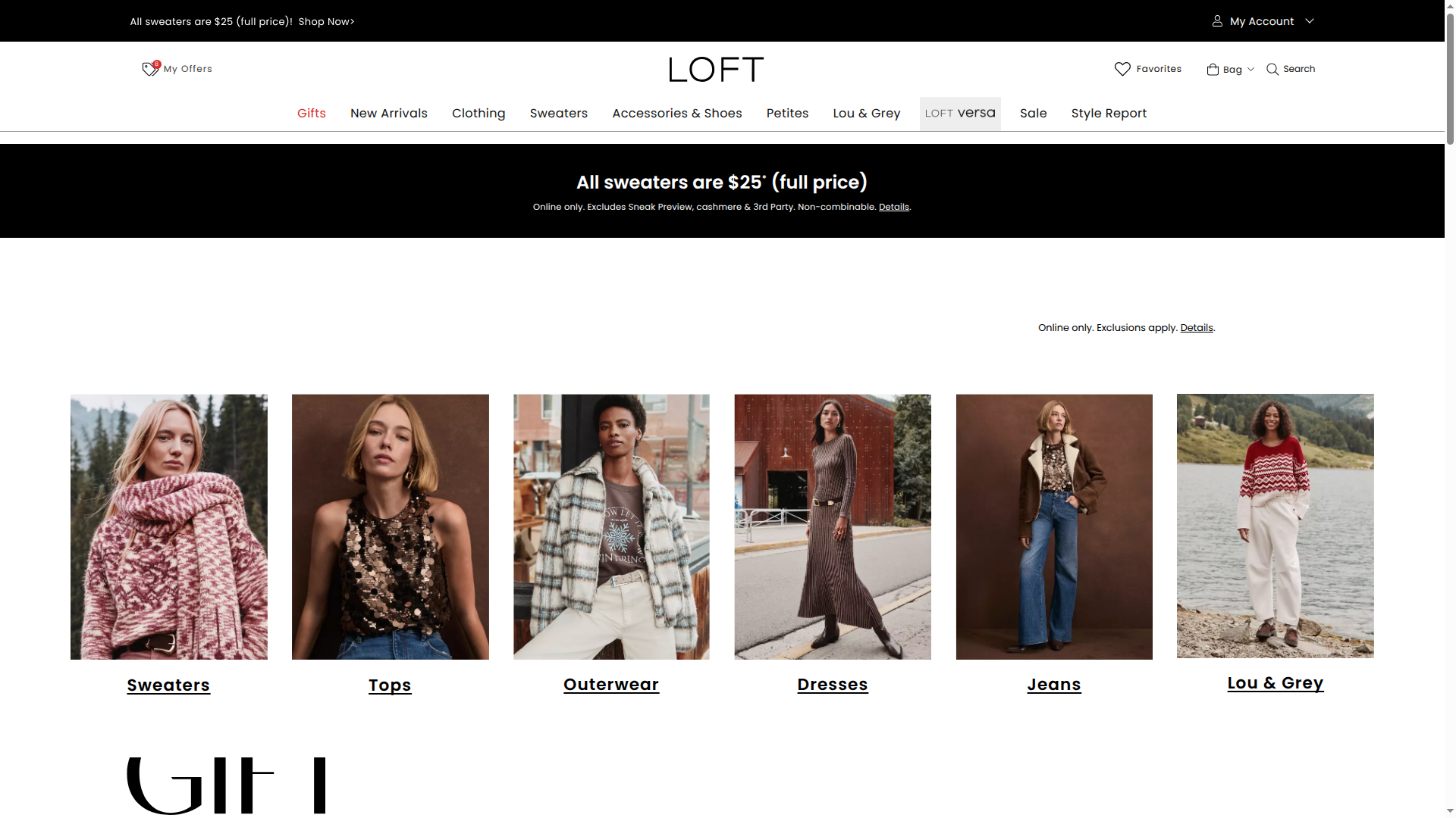LOFT website
